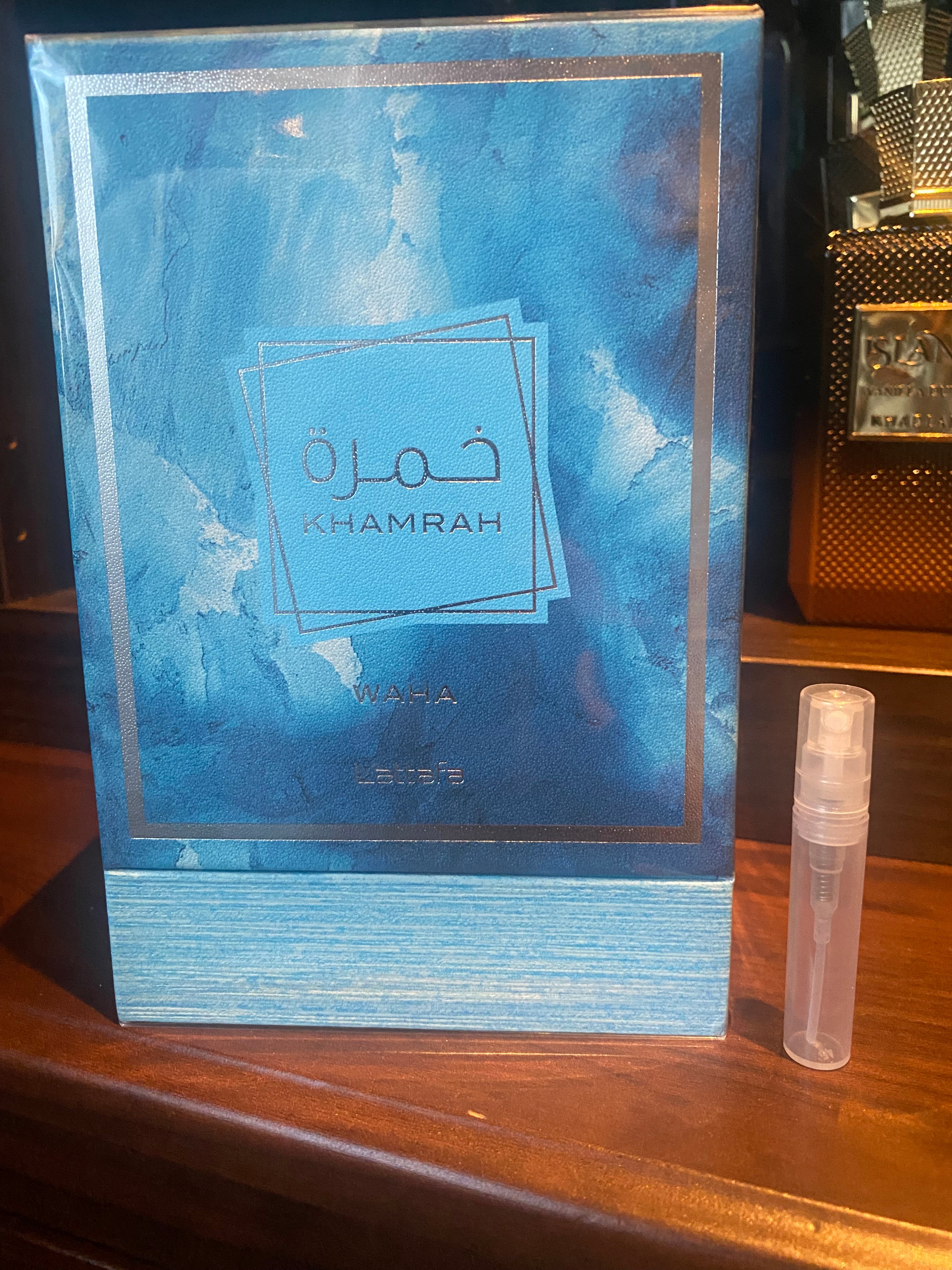 Lattafa Khamrah Waha, 3ml Decant