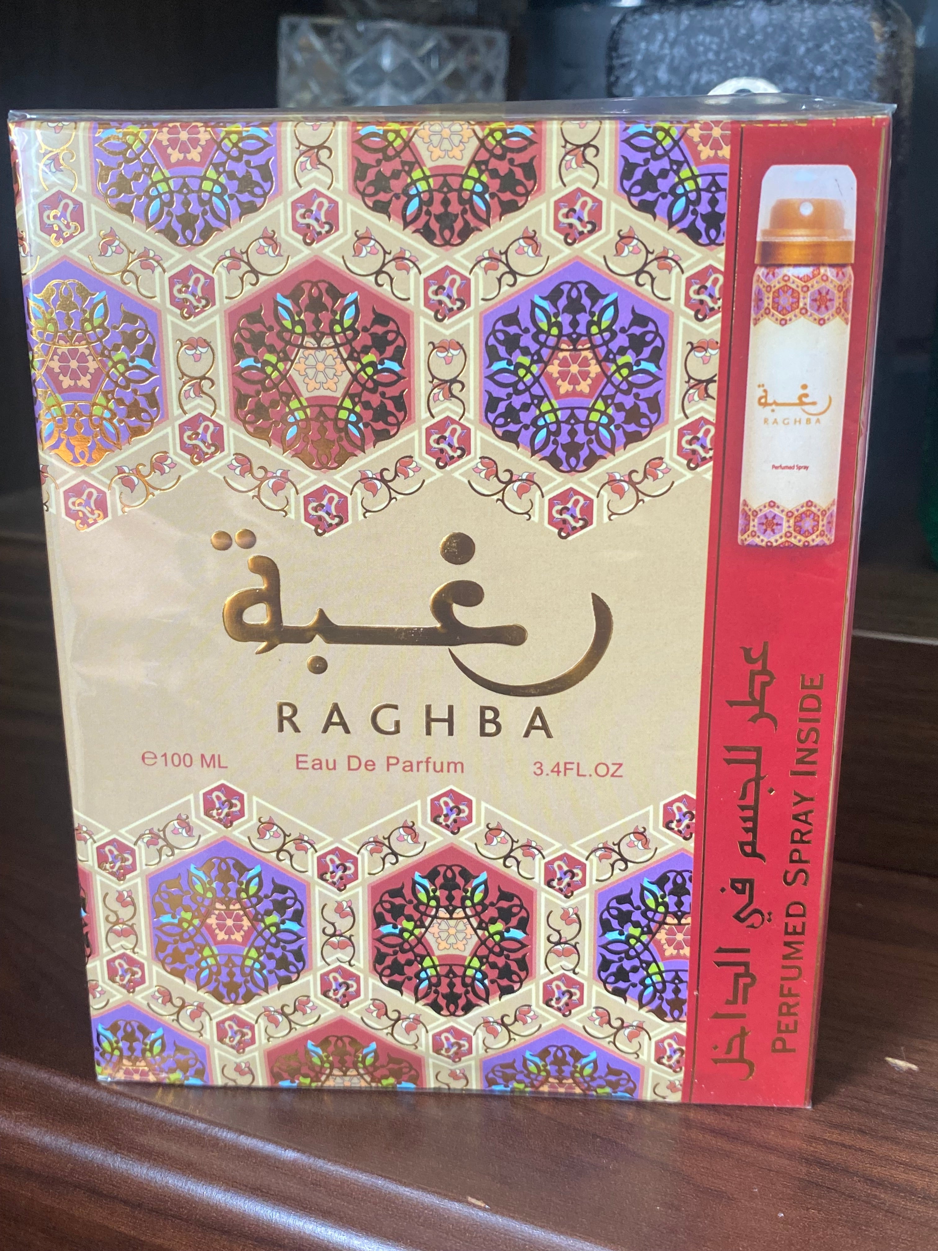 Lattafa Raghba, 100ml + 50ml Deodorant