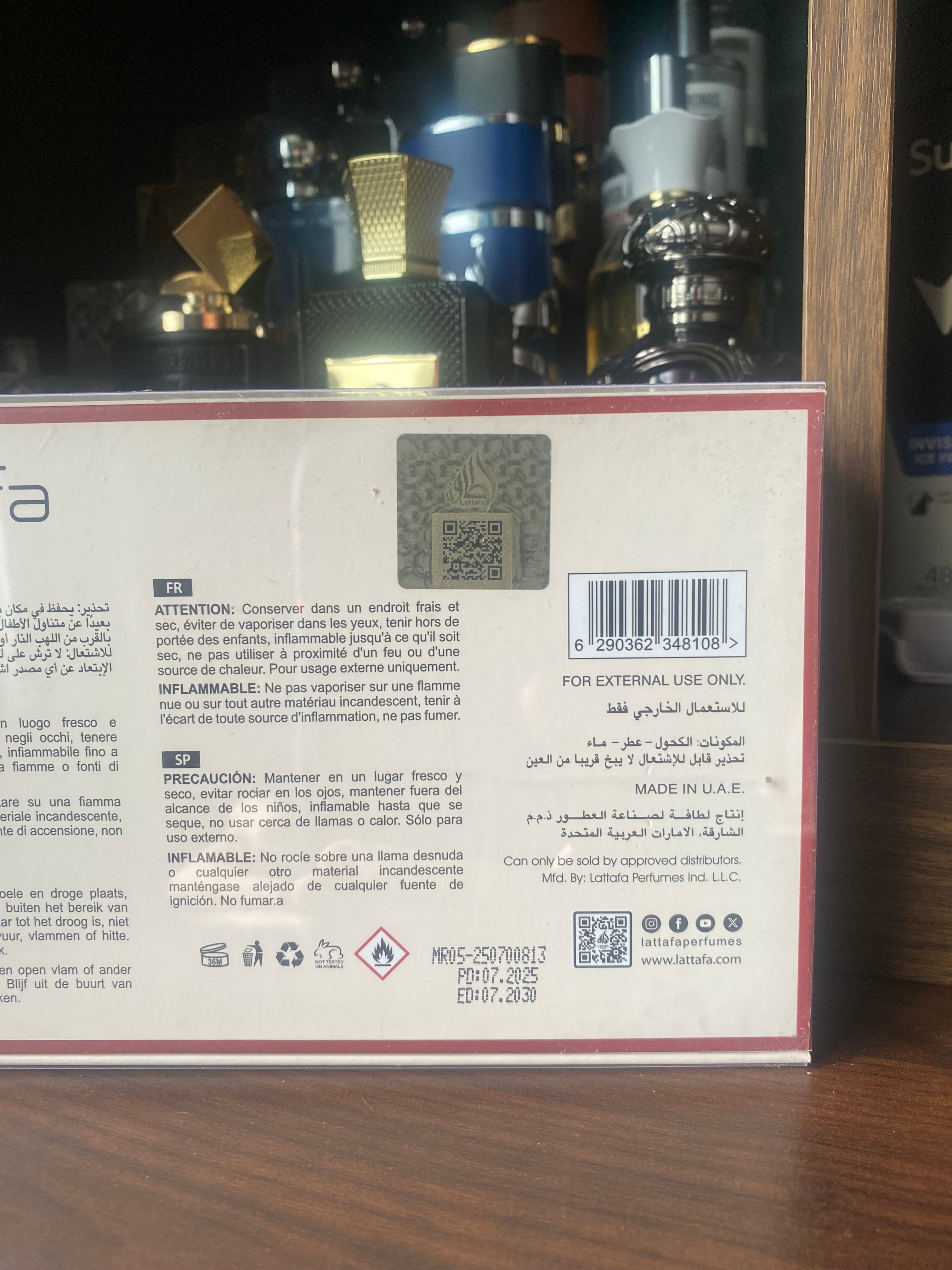 Lattafa Pride 5 piece Gift Set 01.