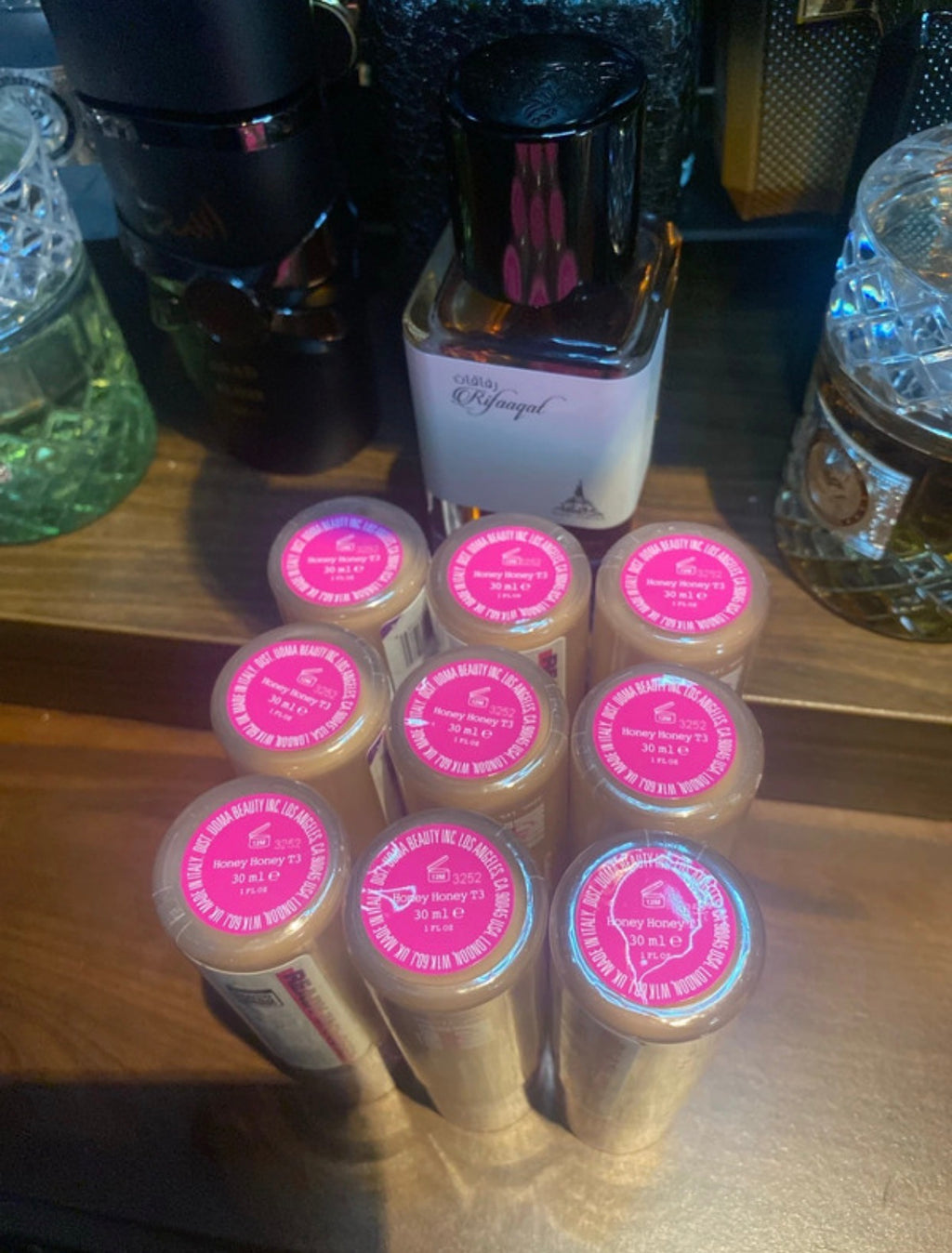 UOMA Sharon C Beauty Flawless IRL Foundation Honey Honey 30ml T3 Brand New