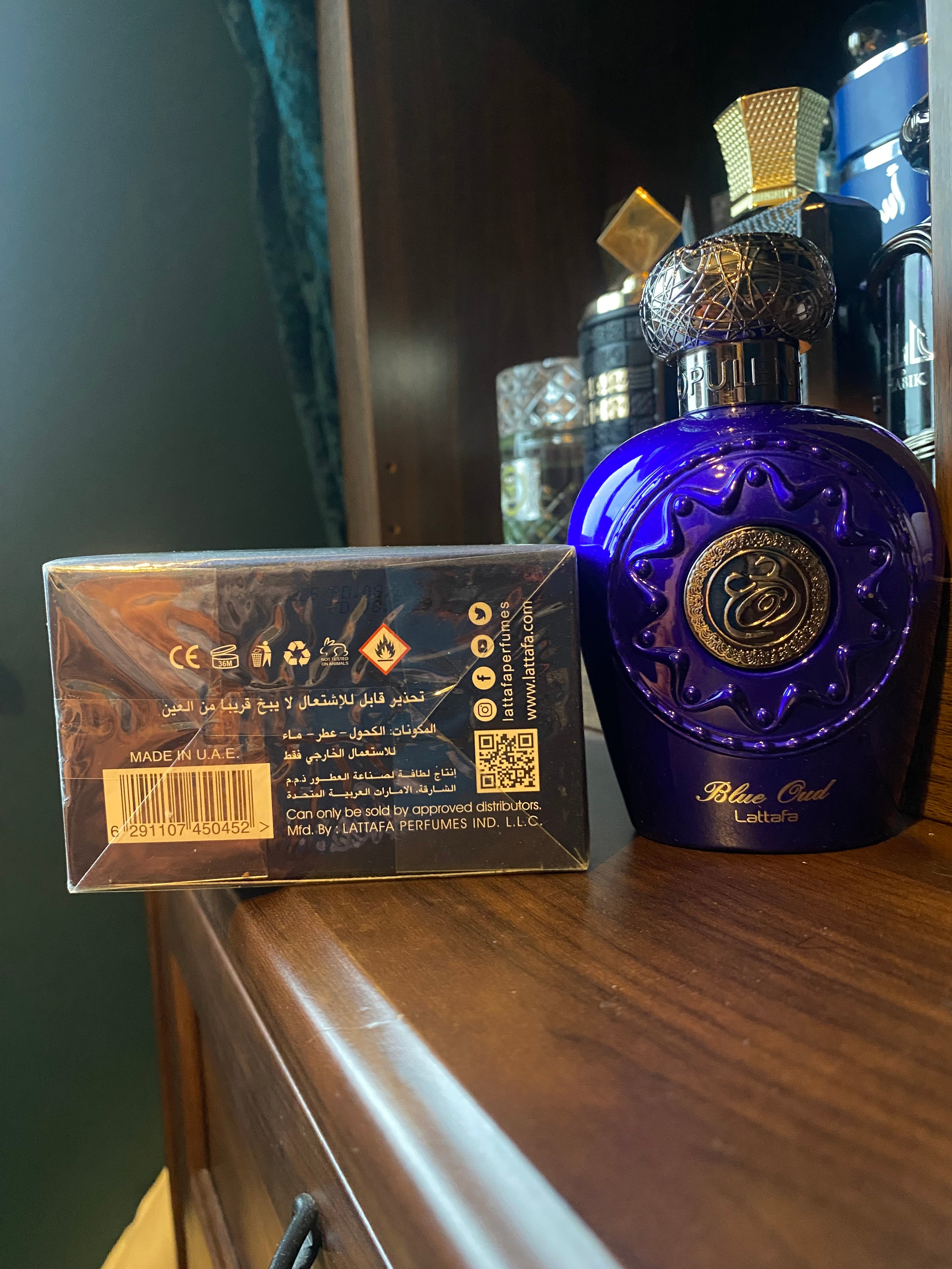 Lattafa Opulent Blue Oud 100ml