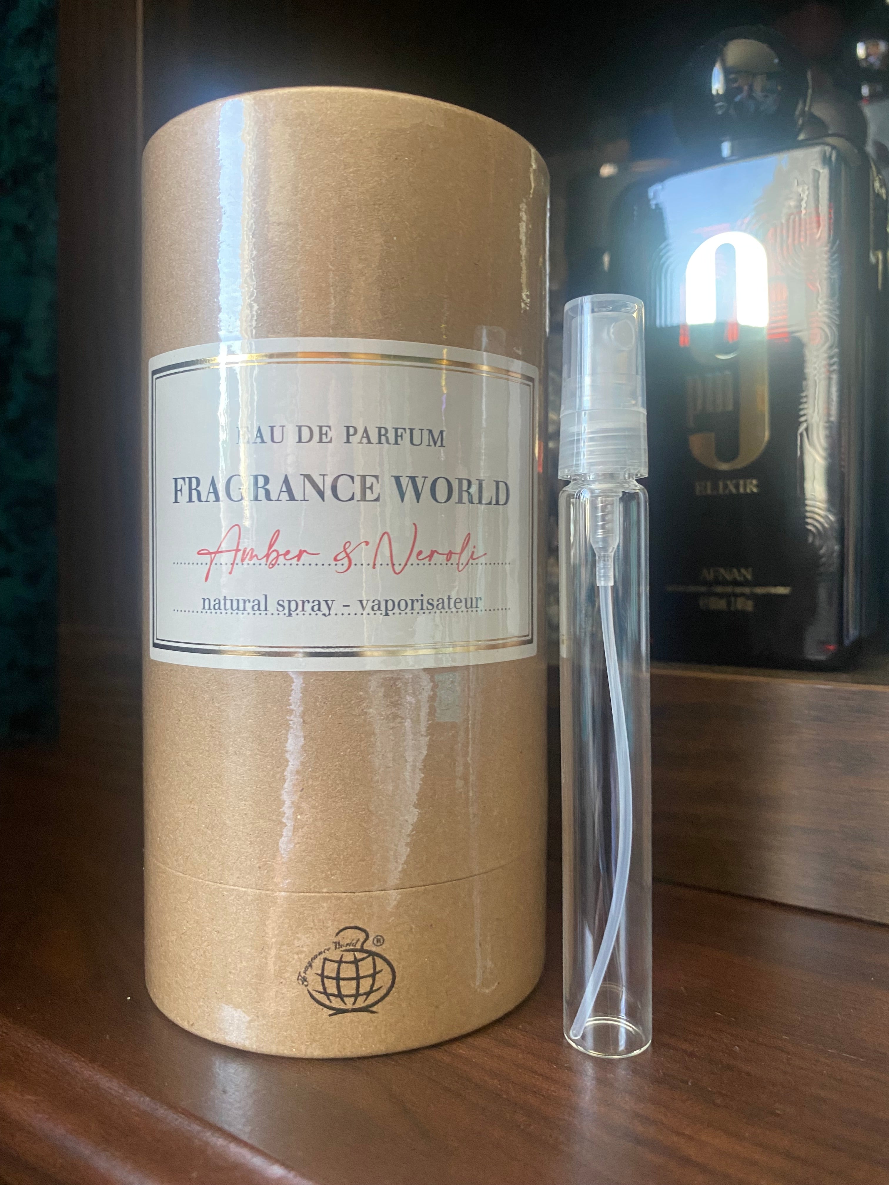 Fragrance World - Amber & Neroli, 10ml Decant