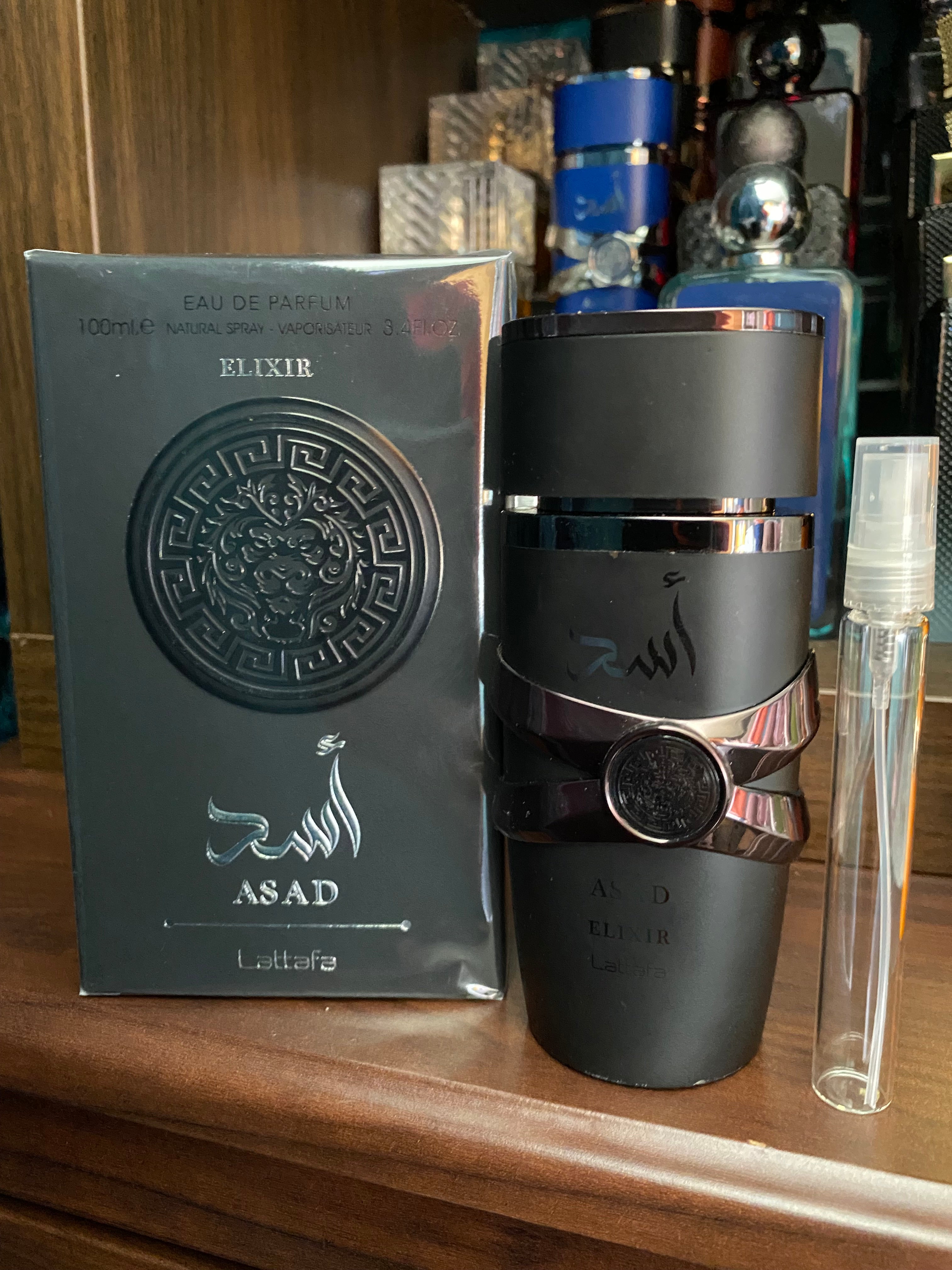 Lattafa Asad Elixir, 10ml Decant