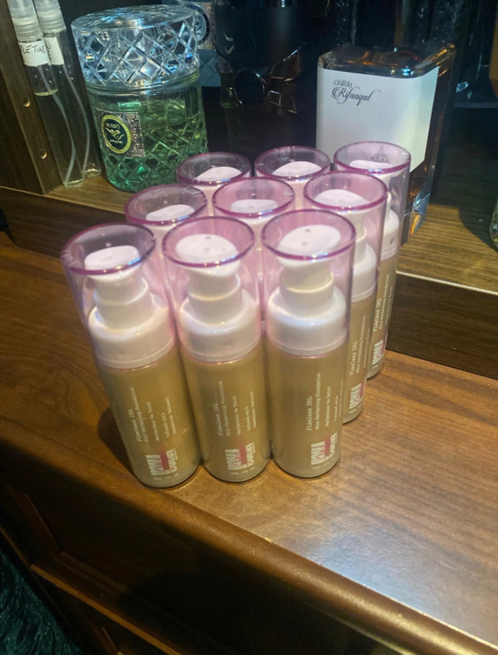 UOMA Sharon C Beauty Flawless IRL Foundation Honey Honey 30ml T3 Brand New
