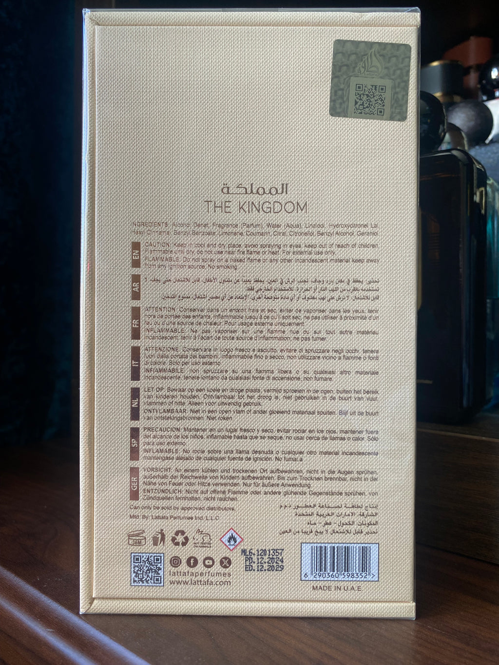 Lattafa - The Kingdom (Women's), 100ml