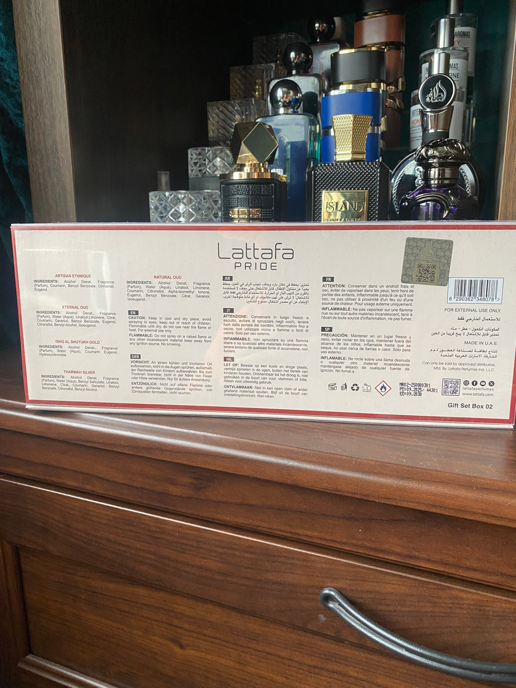 Lattafa Pride 5 piece Gift Set 02.
