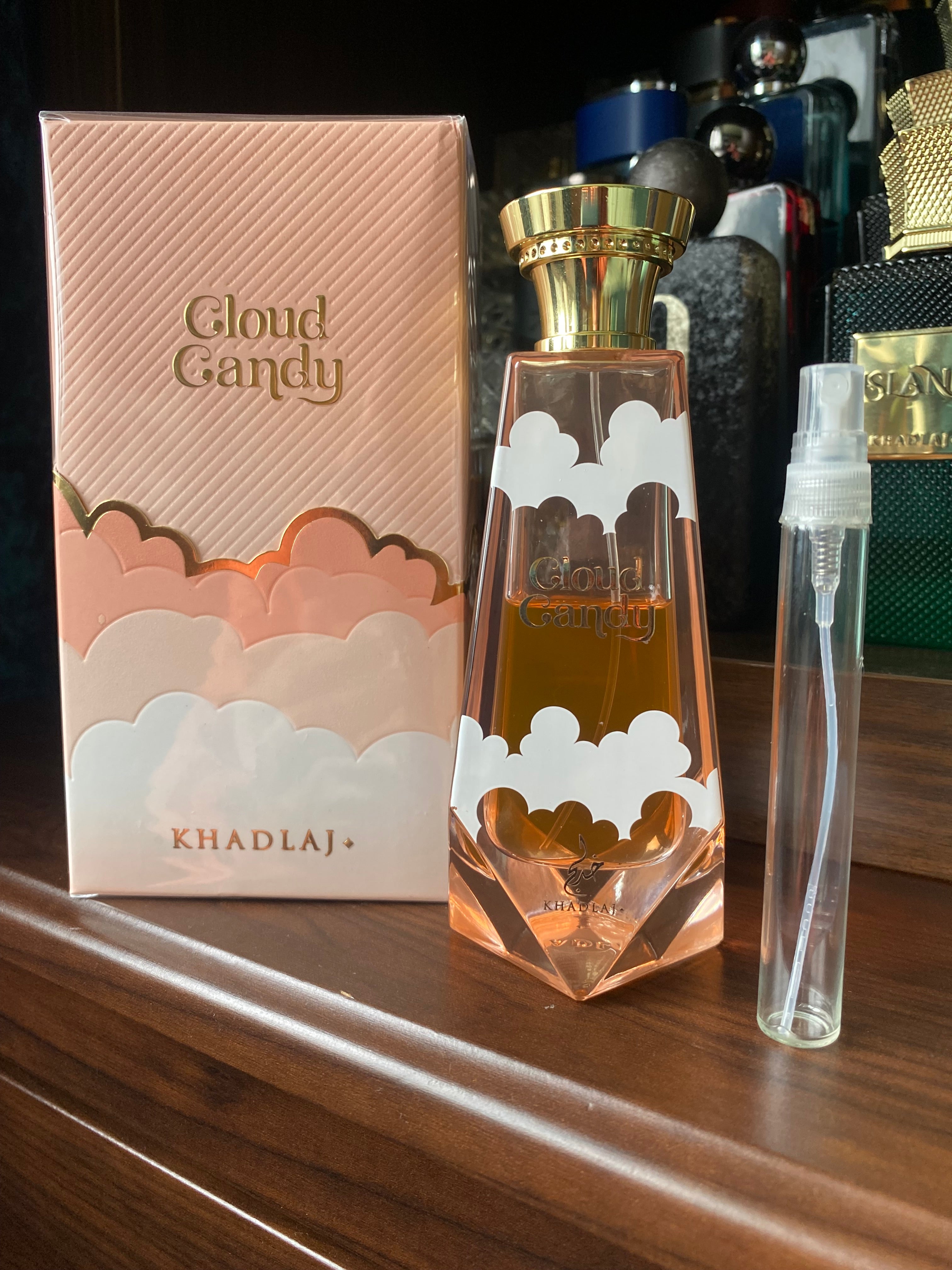 Khadlaj - Cloud Candy. 10ml Decant