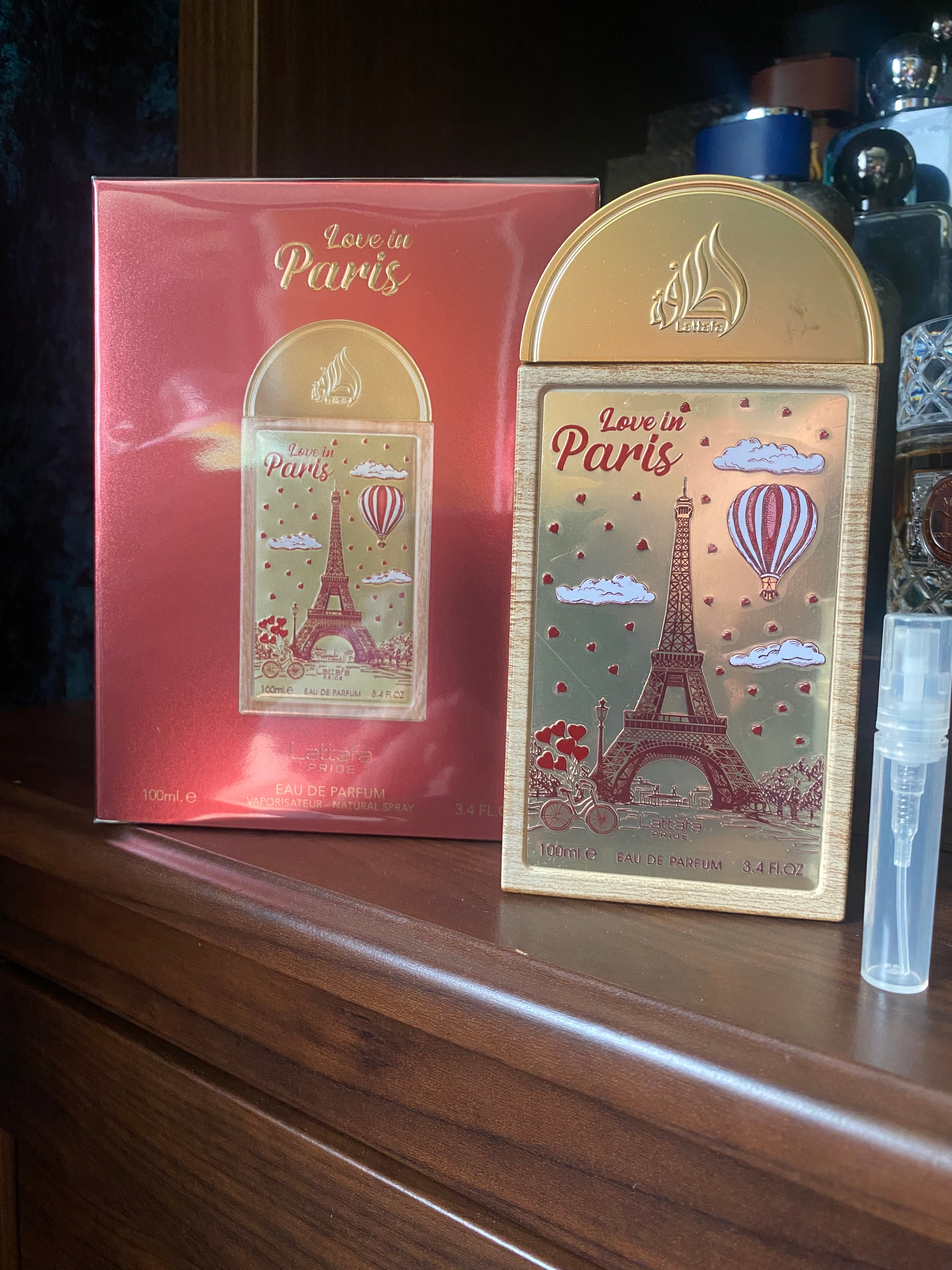 Lattafa Pride - Love in Paris. 3ml Decant
