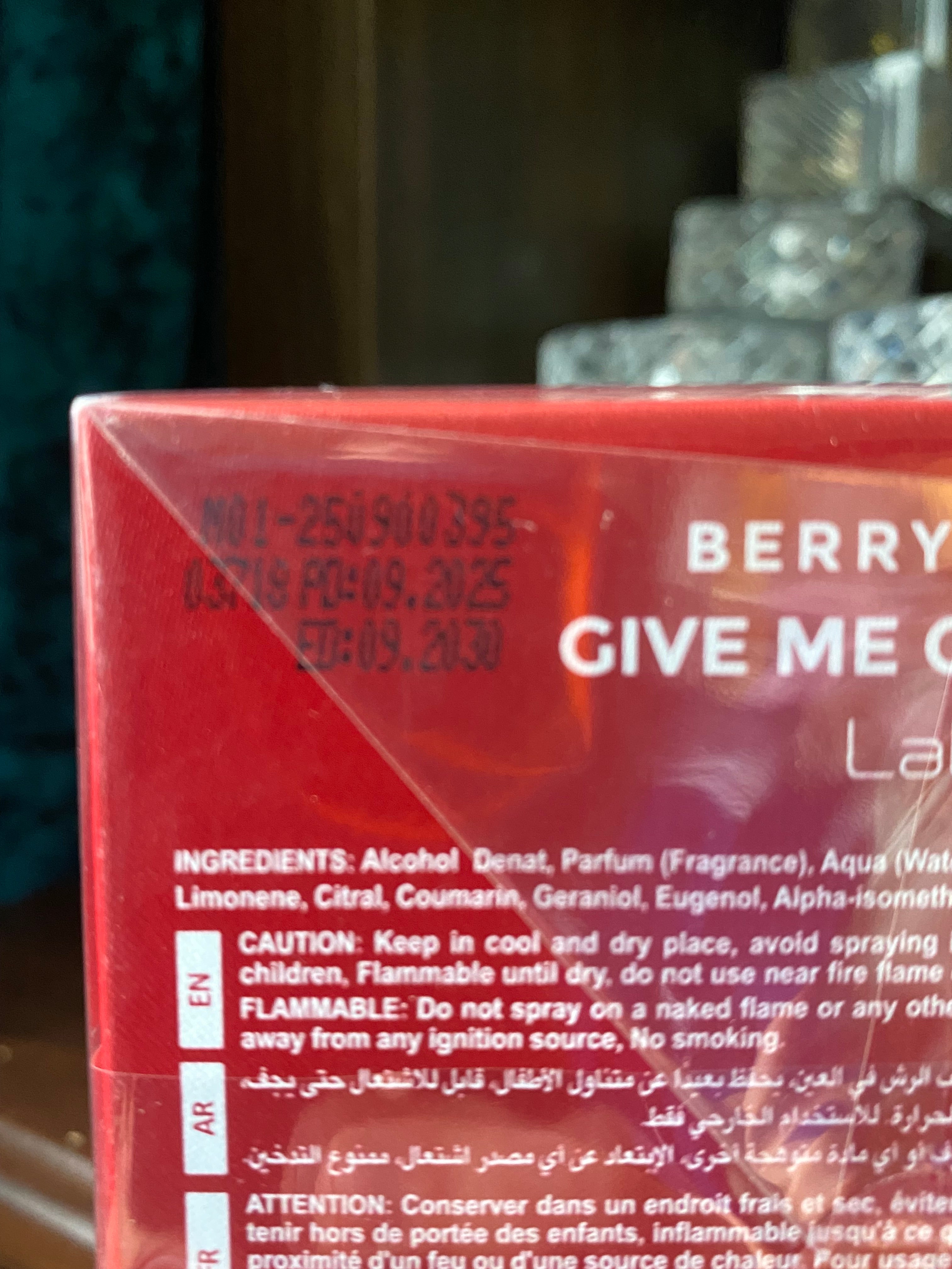 Lattafa Give Me Gourmand - Berry on Top, 75ml