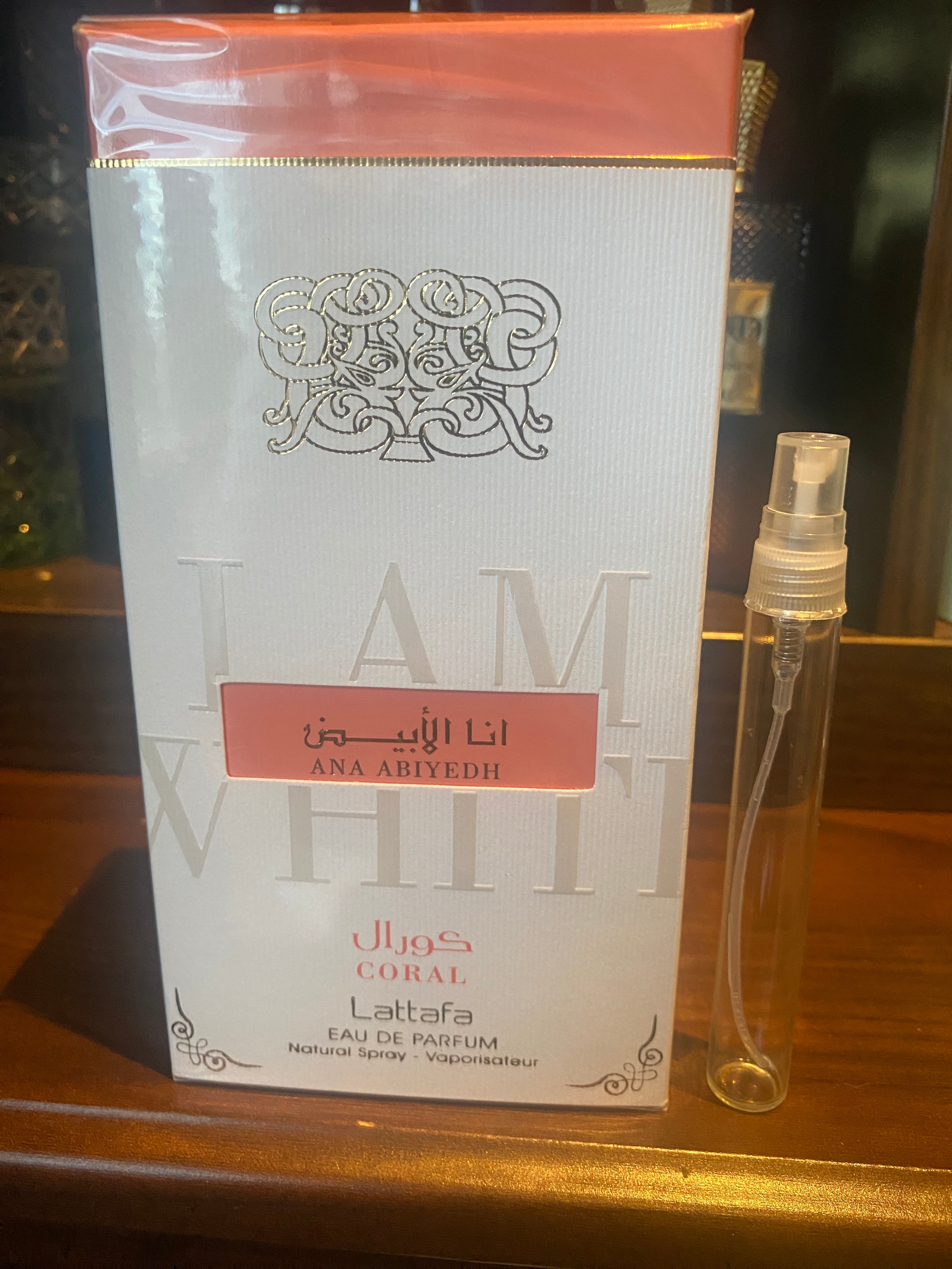 Lattafa Ana Abiyedh Coral, 10ml Decant
