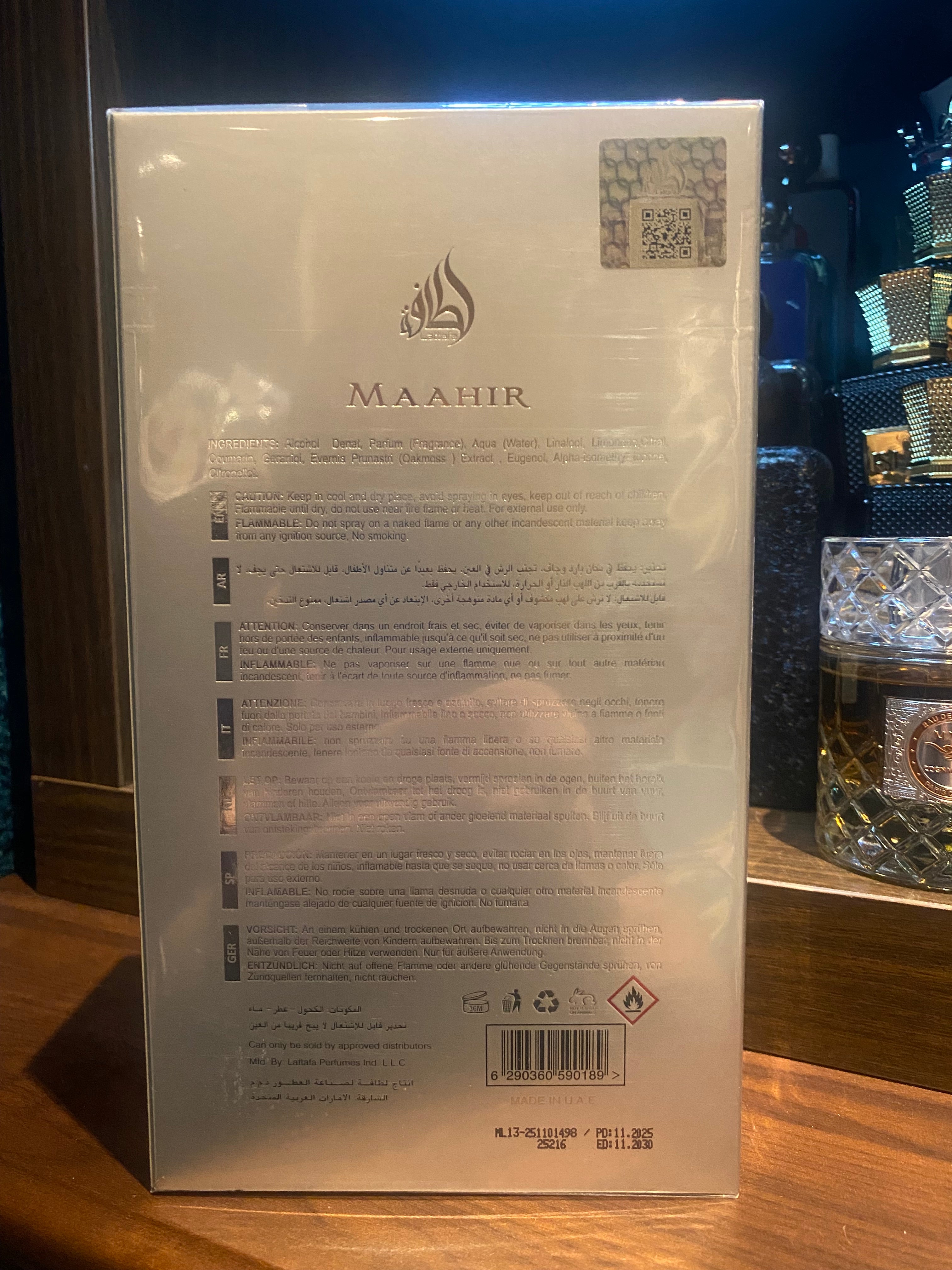 Lattafa Maahir Legacy 100ml