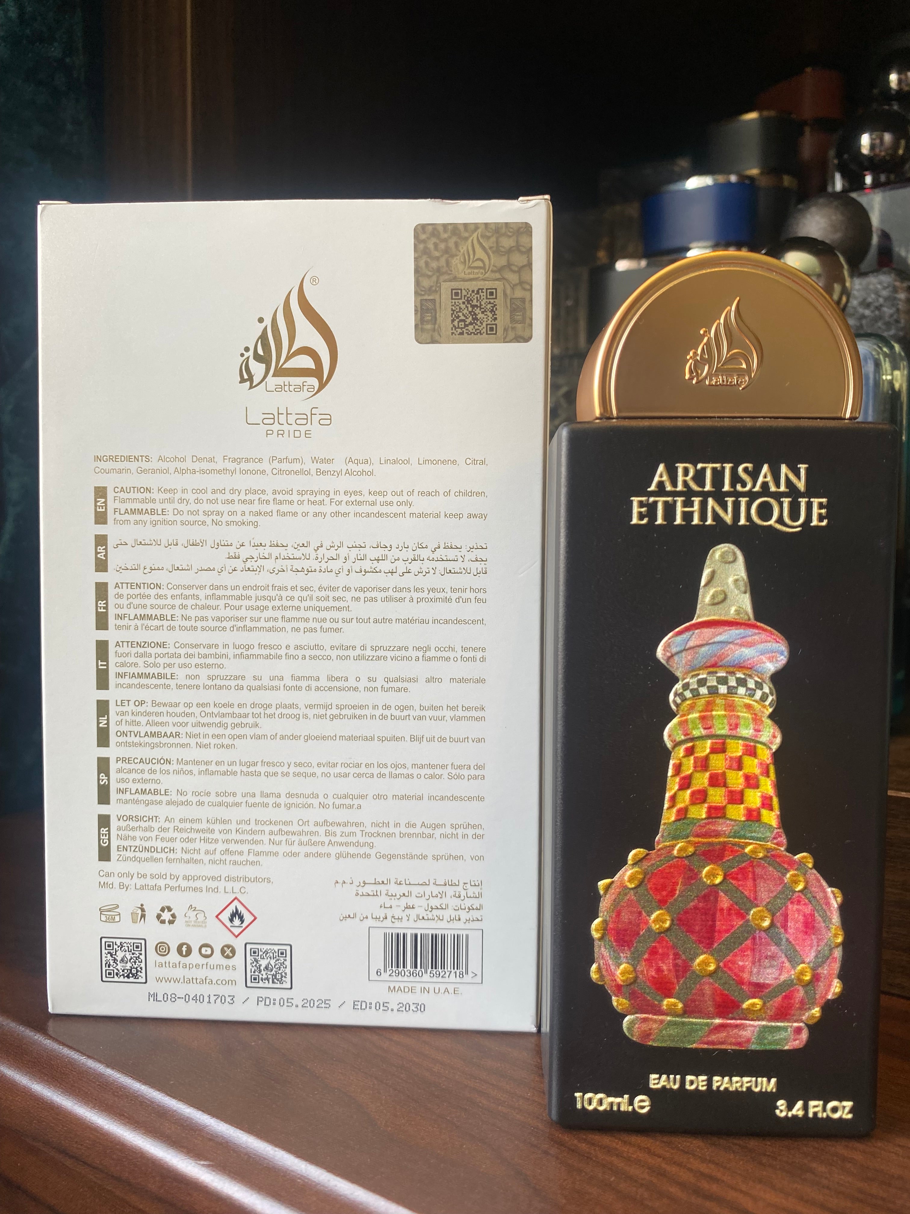 Lattafa Pride Artisan Ethnique, 100ml