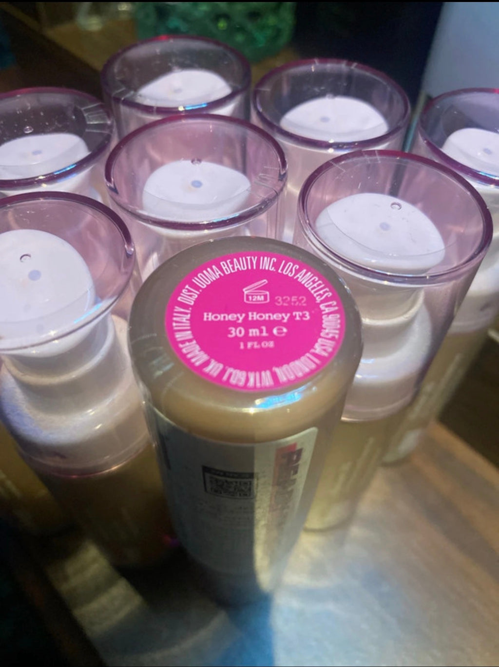 UOMA Sharon C Beauty Flawless IRL Foundation Honey Honey 30ml T3 Brand New