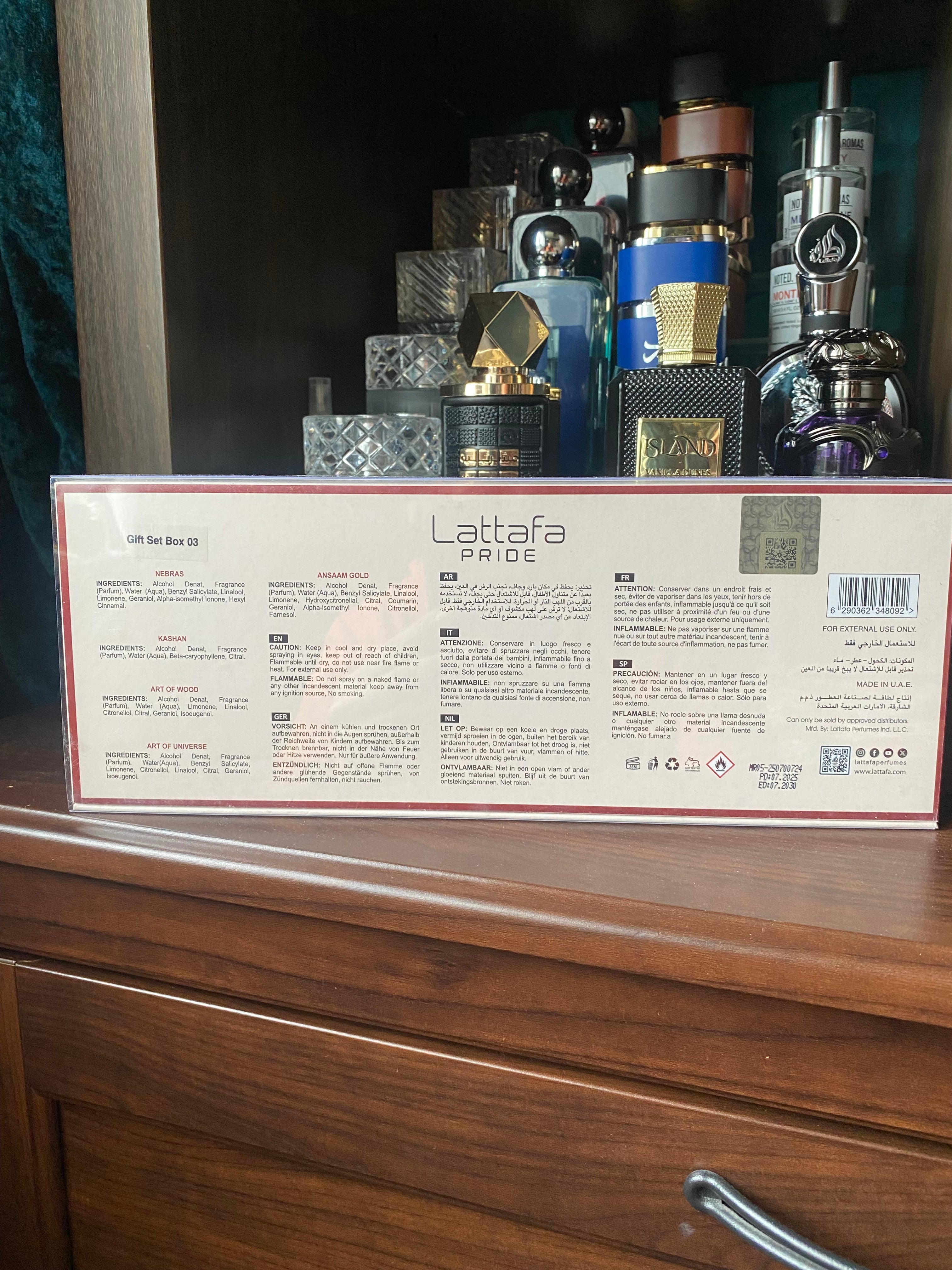 Lattafa Pride 5 piece Gift Set 03.