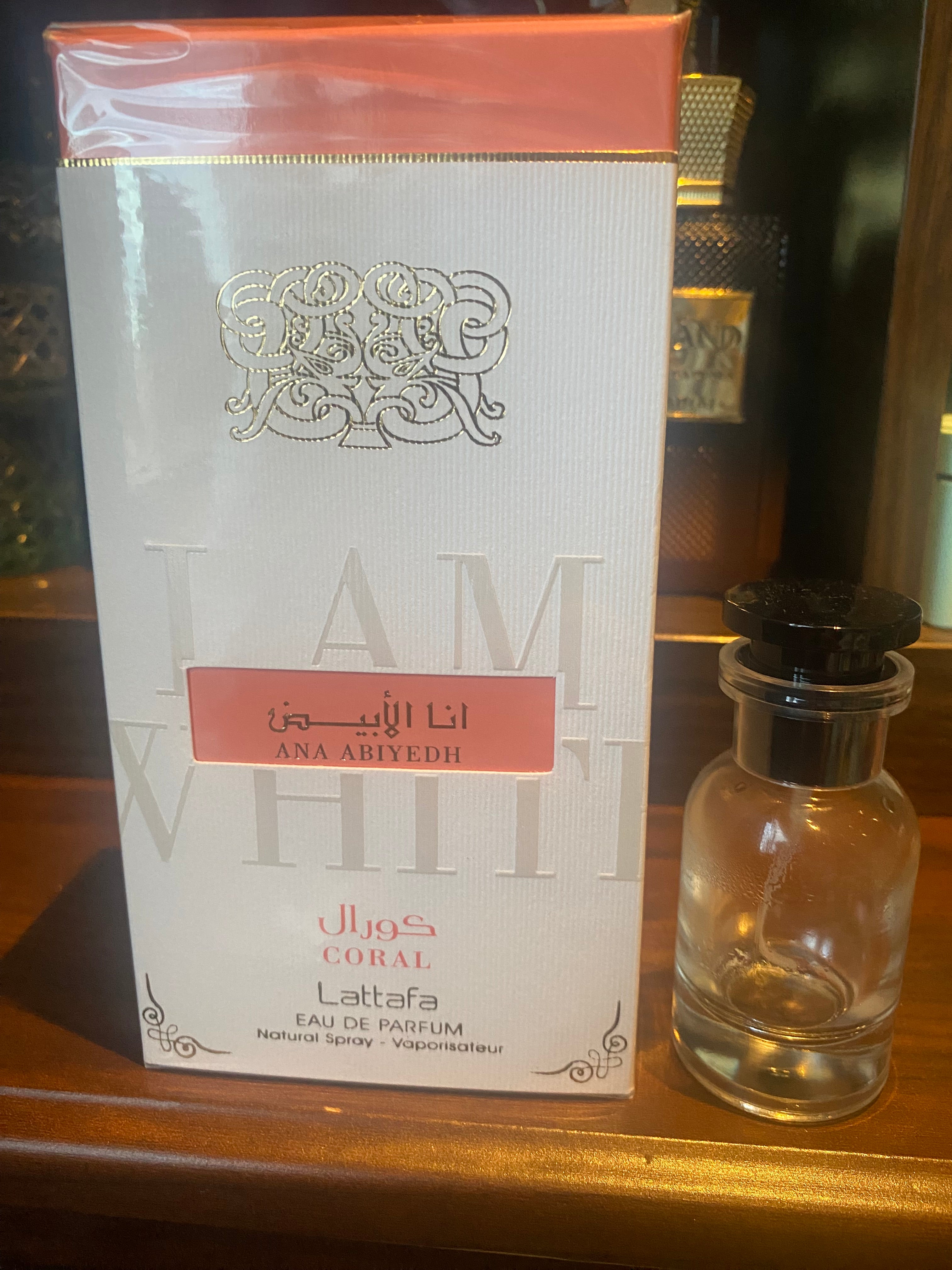 Lattafa Ana Abiyedh Coral, 30ml Decant