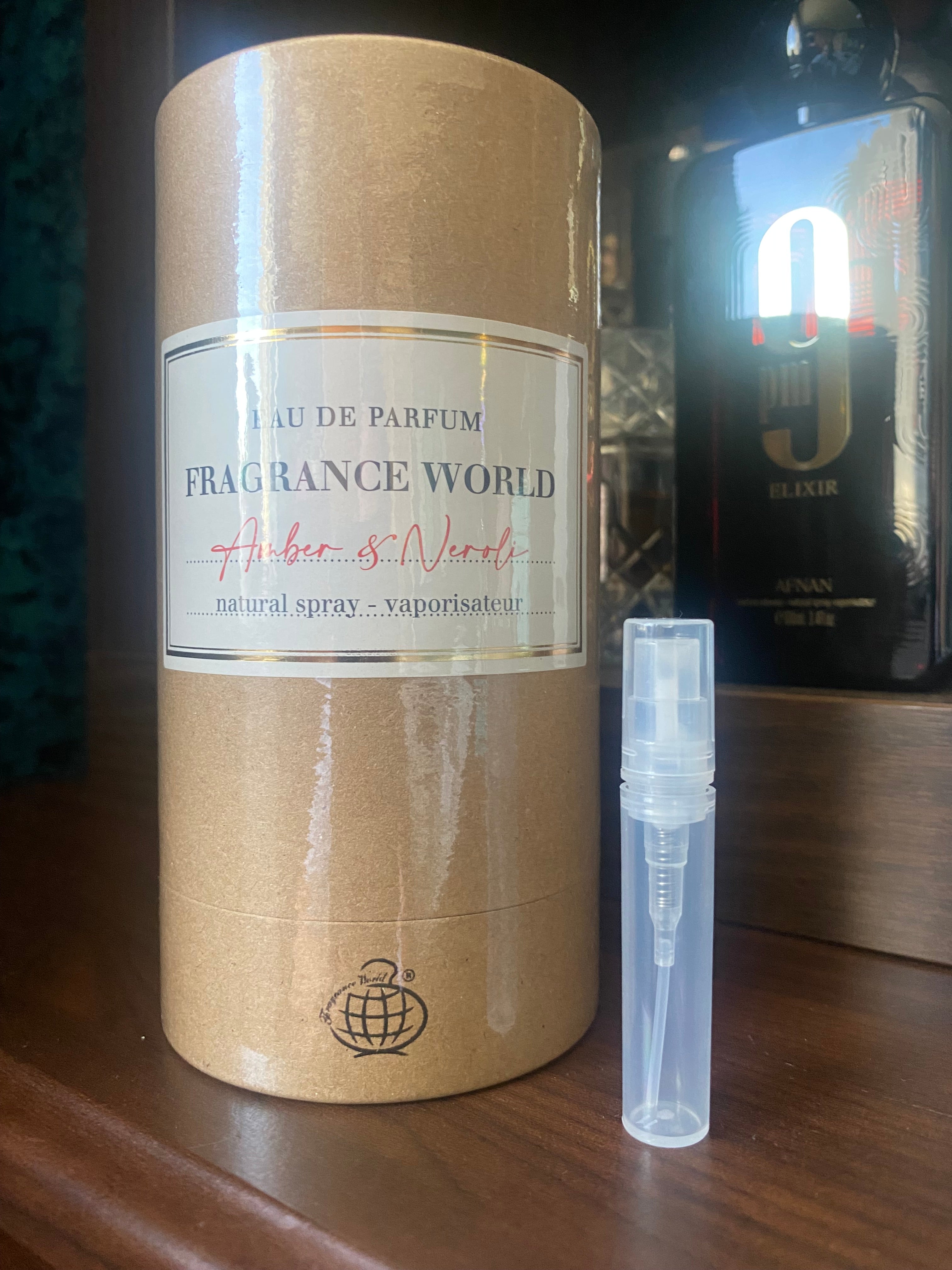 Fragrance World - Amber & Neroli, 3ml Decant