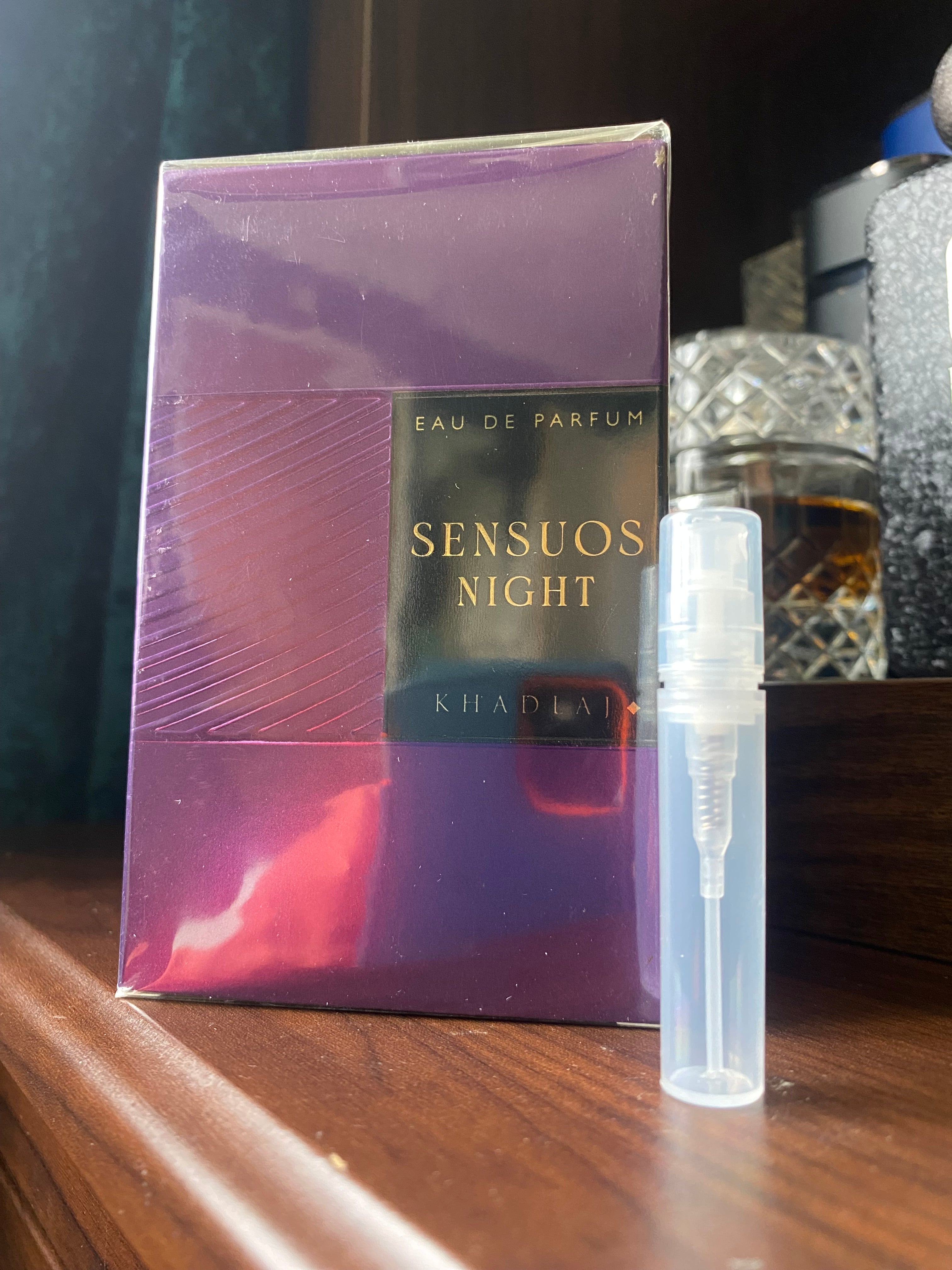 Khadlaj Sensuous Night 3ml Decant