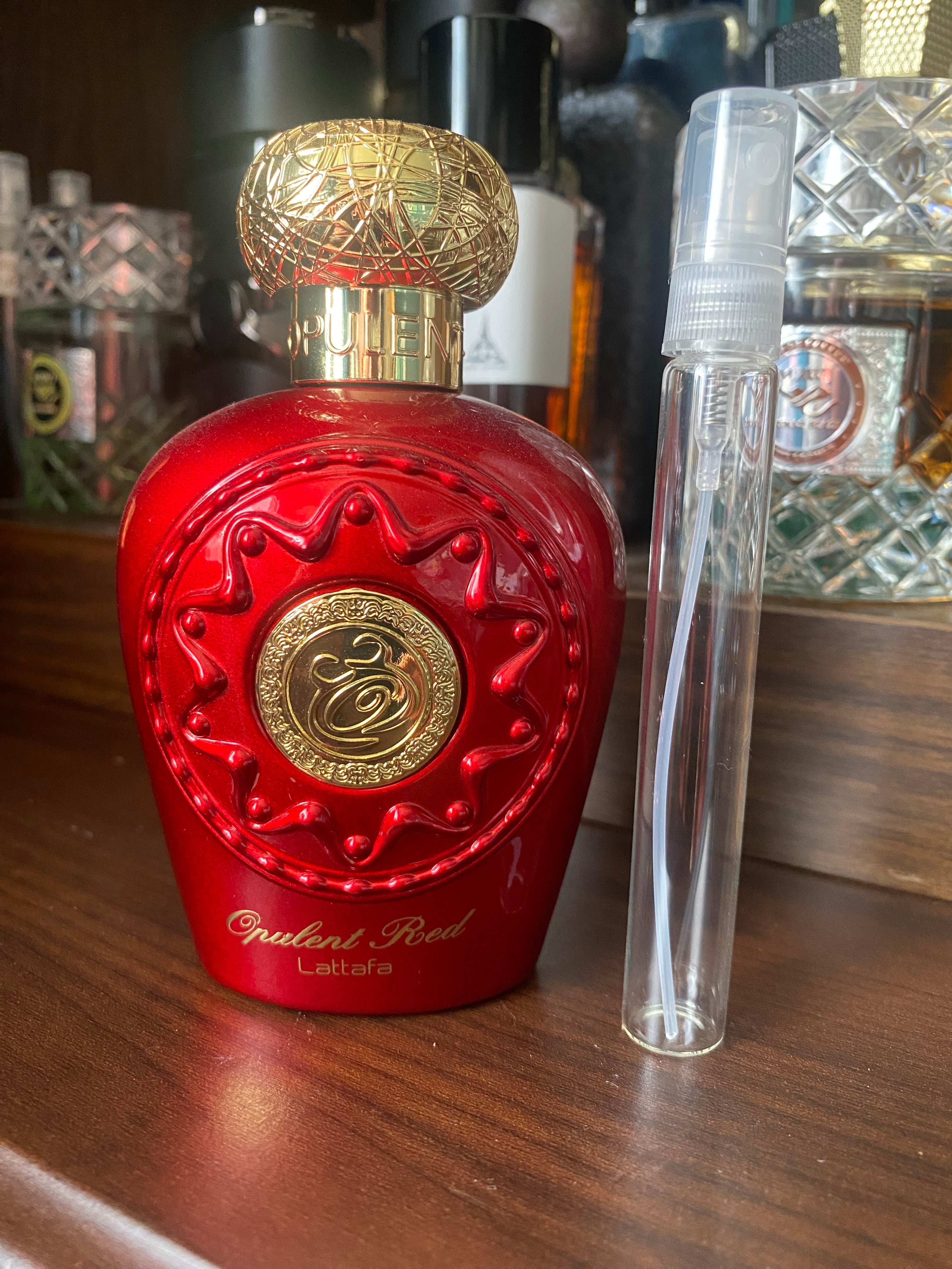 Lattafa Opulent Red, 10ml Decant