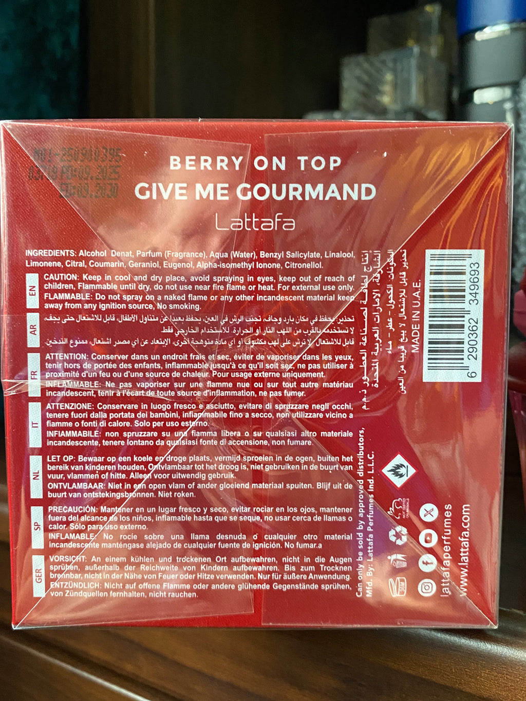 Lattafa Give Me Gourmand - Berry on Top, 75ml