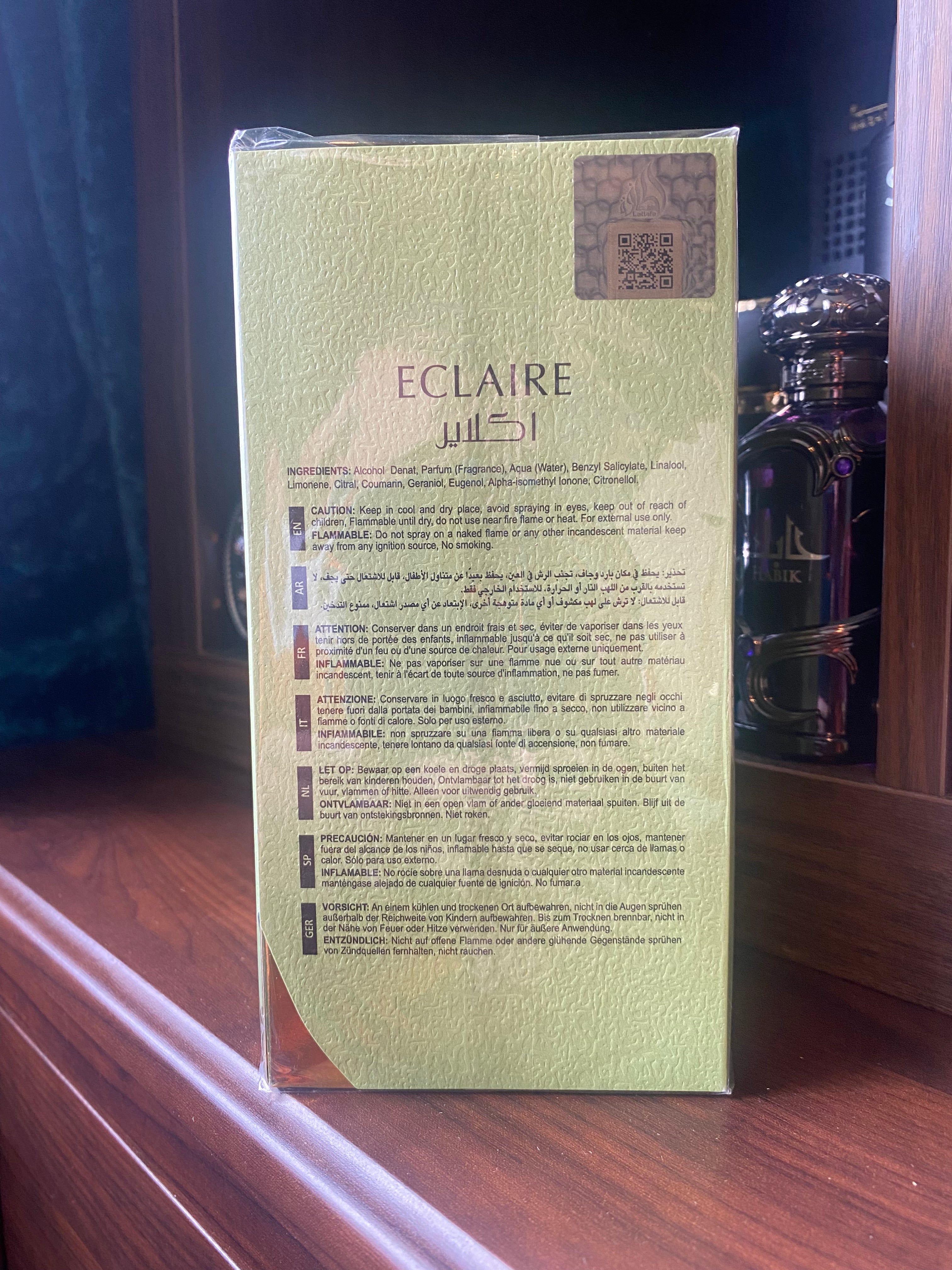 Lattafa Eclaire Pistache, 3ml Decant