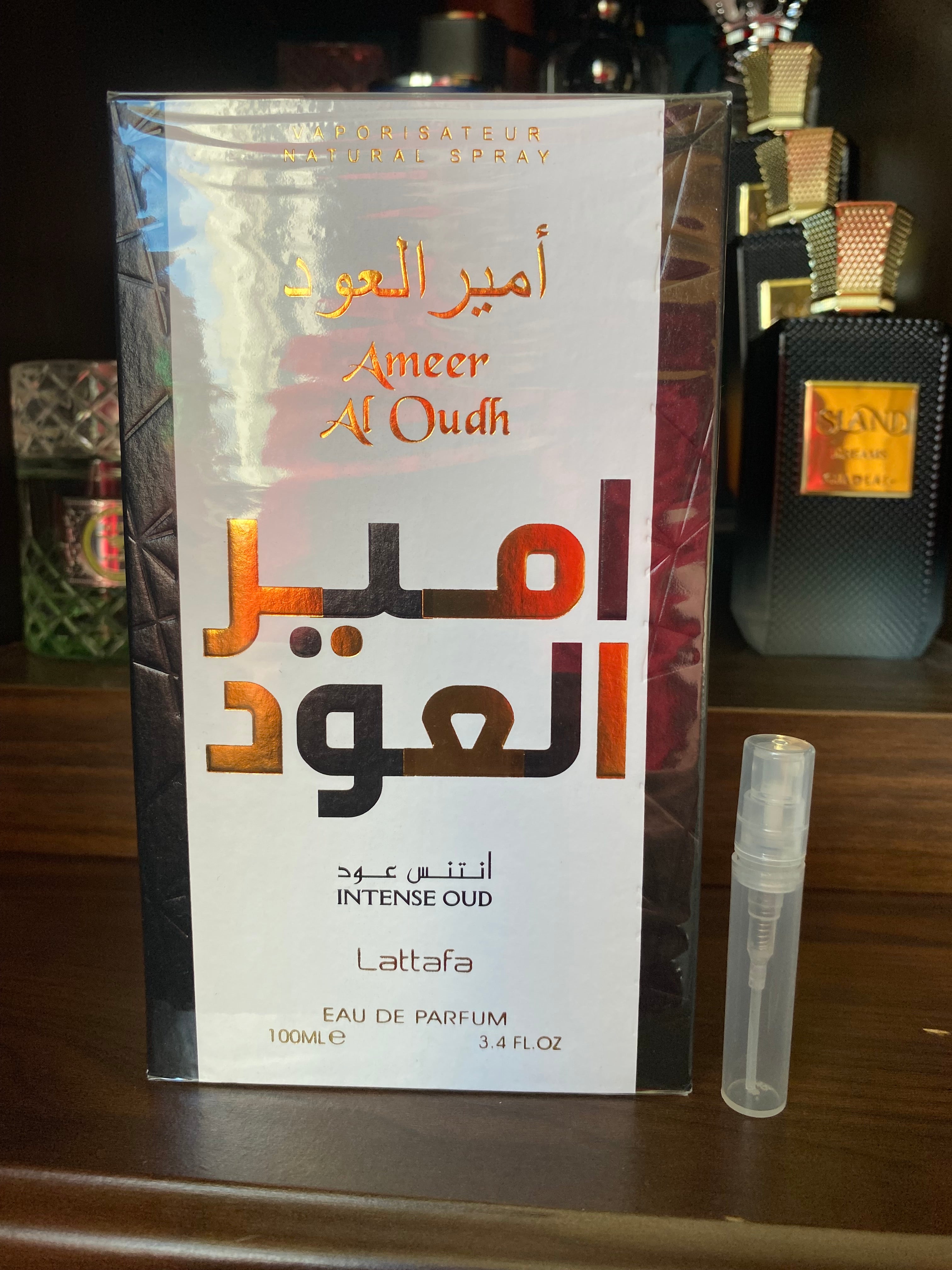 Lattafa Ameer Al Oudh Intense Oud, 3ml Decant