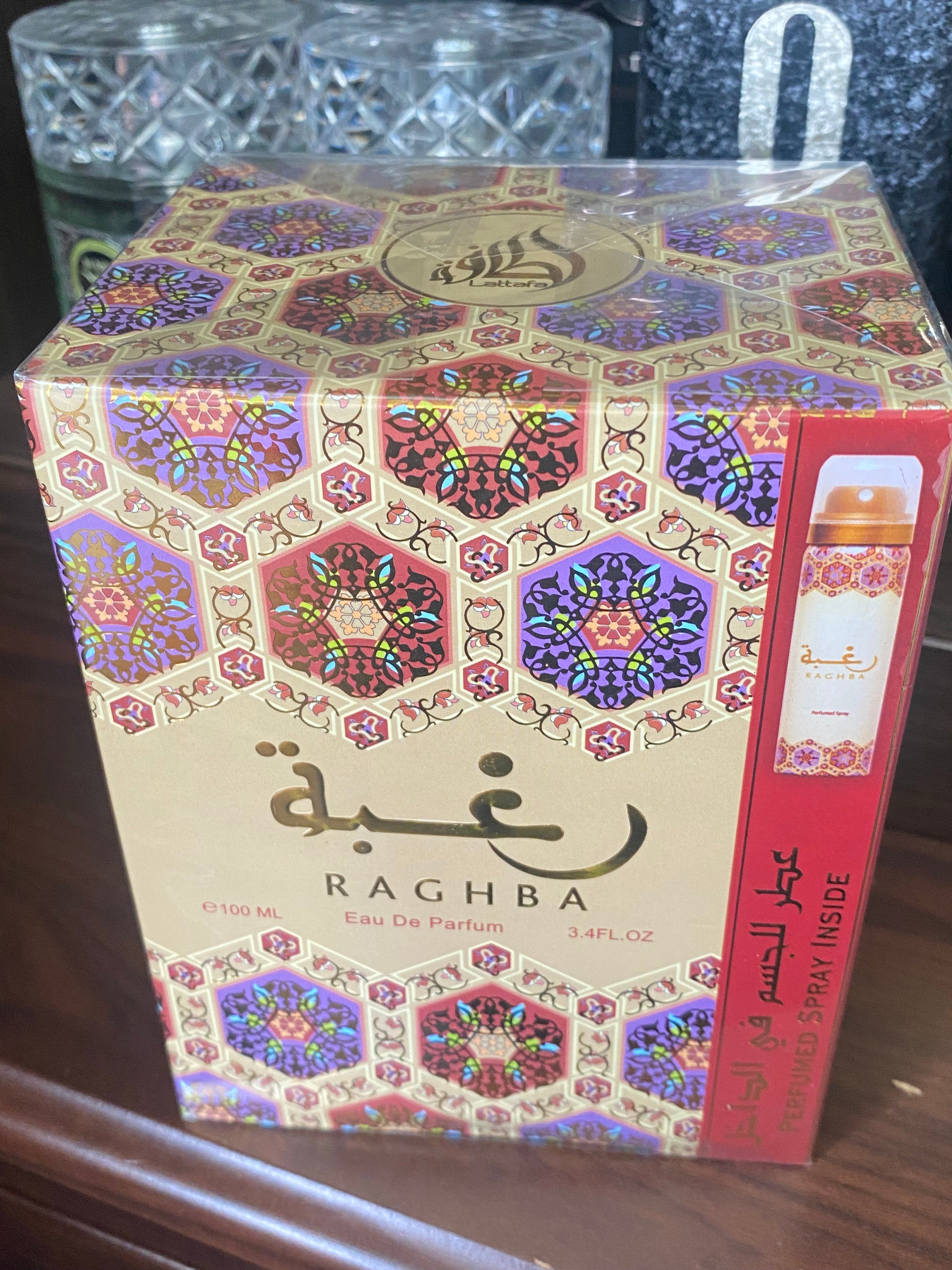 Lattafa Raghba, 100ml + 50ml Deodorant