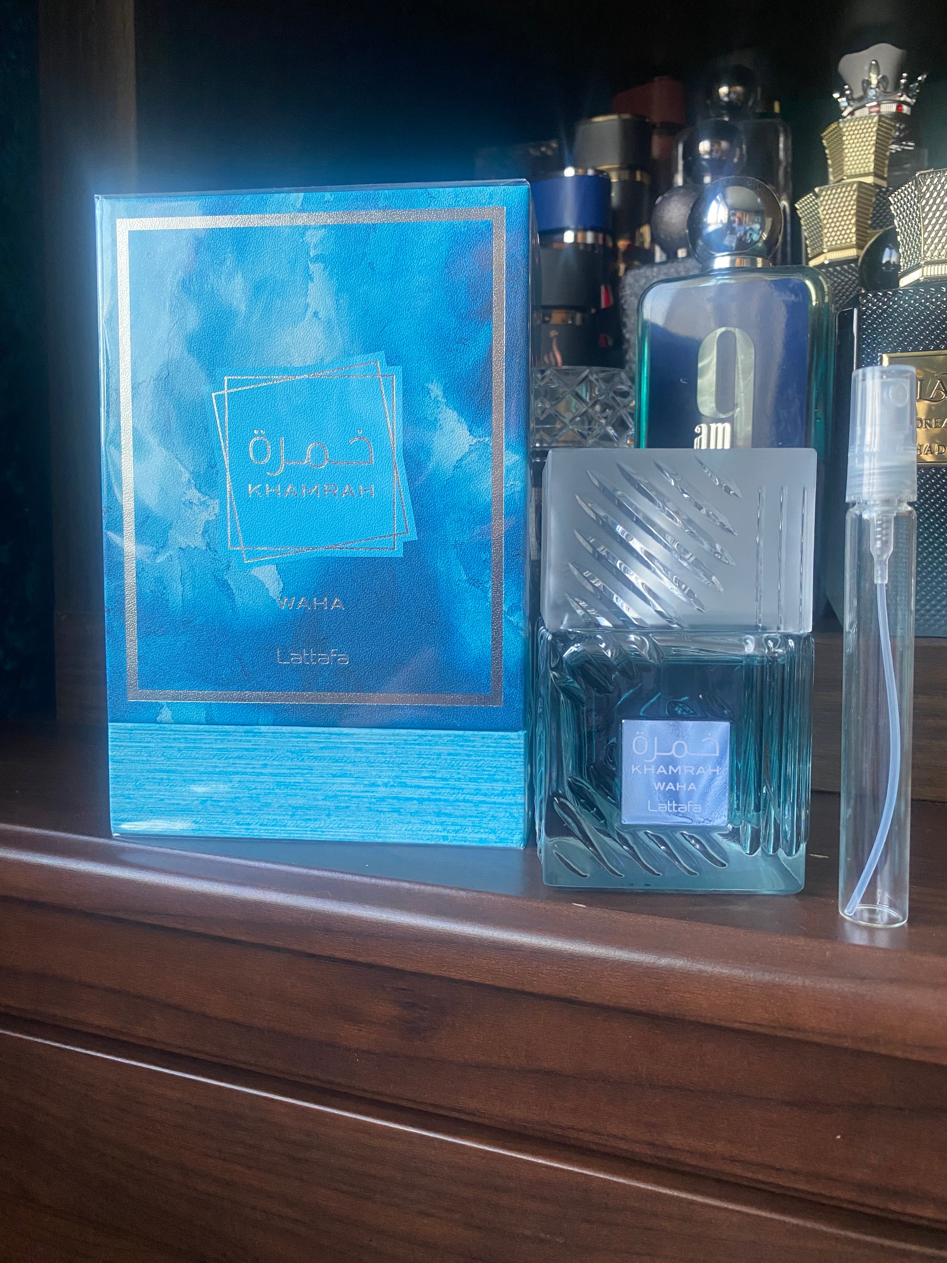 Lattafa Khamrah Waha, 10ml Decant