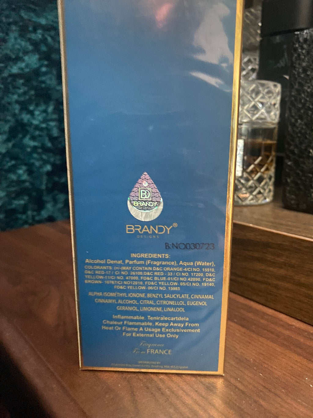 Brandy Designs - Daniel & Gloria King. 100ml