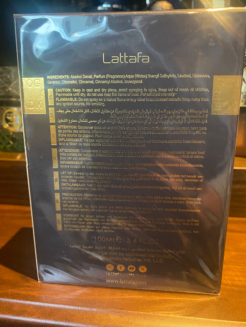 Lattafa Ramz Gold, 100ml