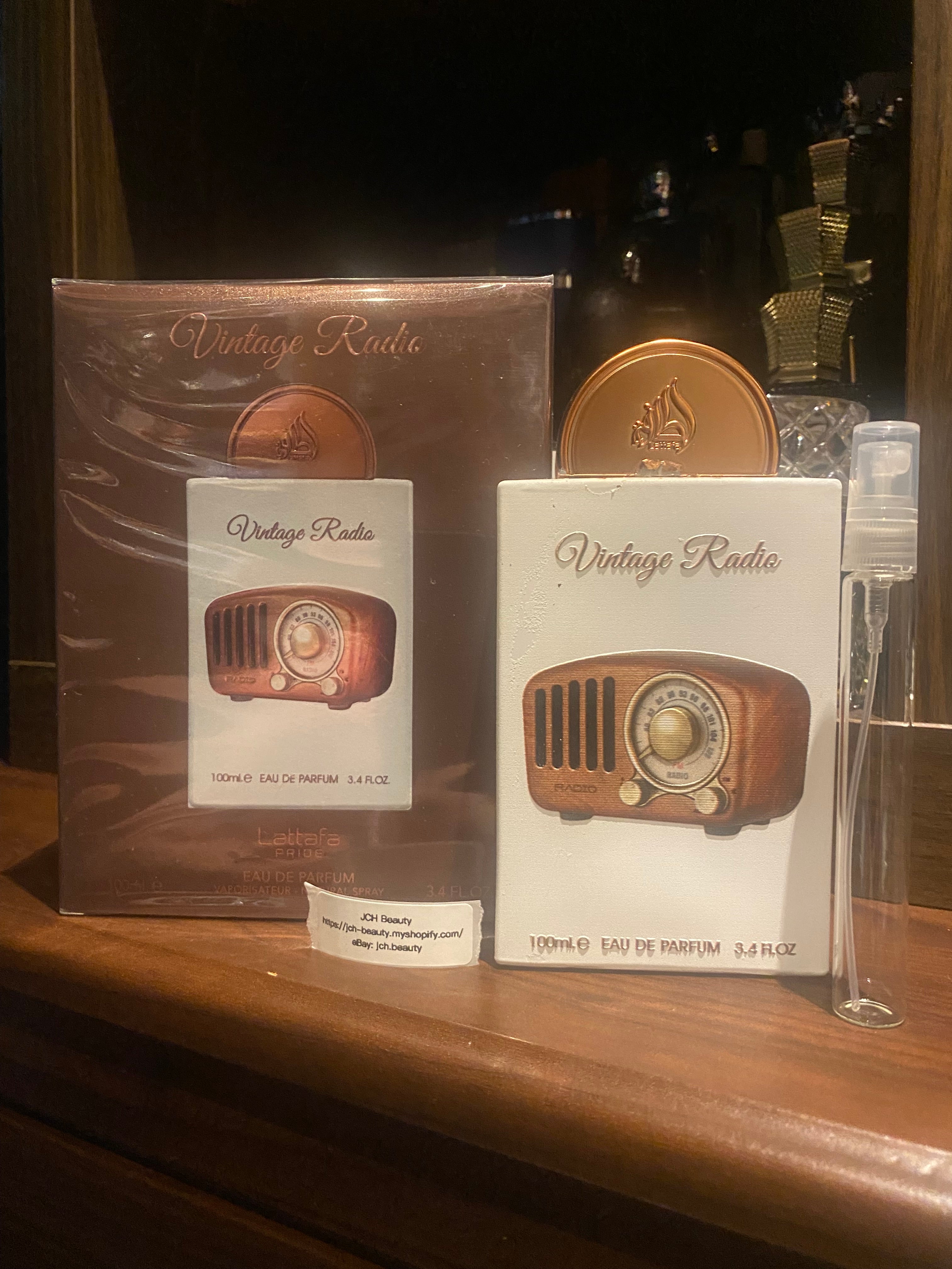 Lattafa Pride - Vintage Radio, 10ml Decant