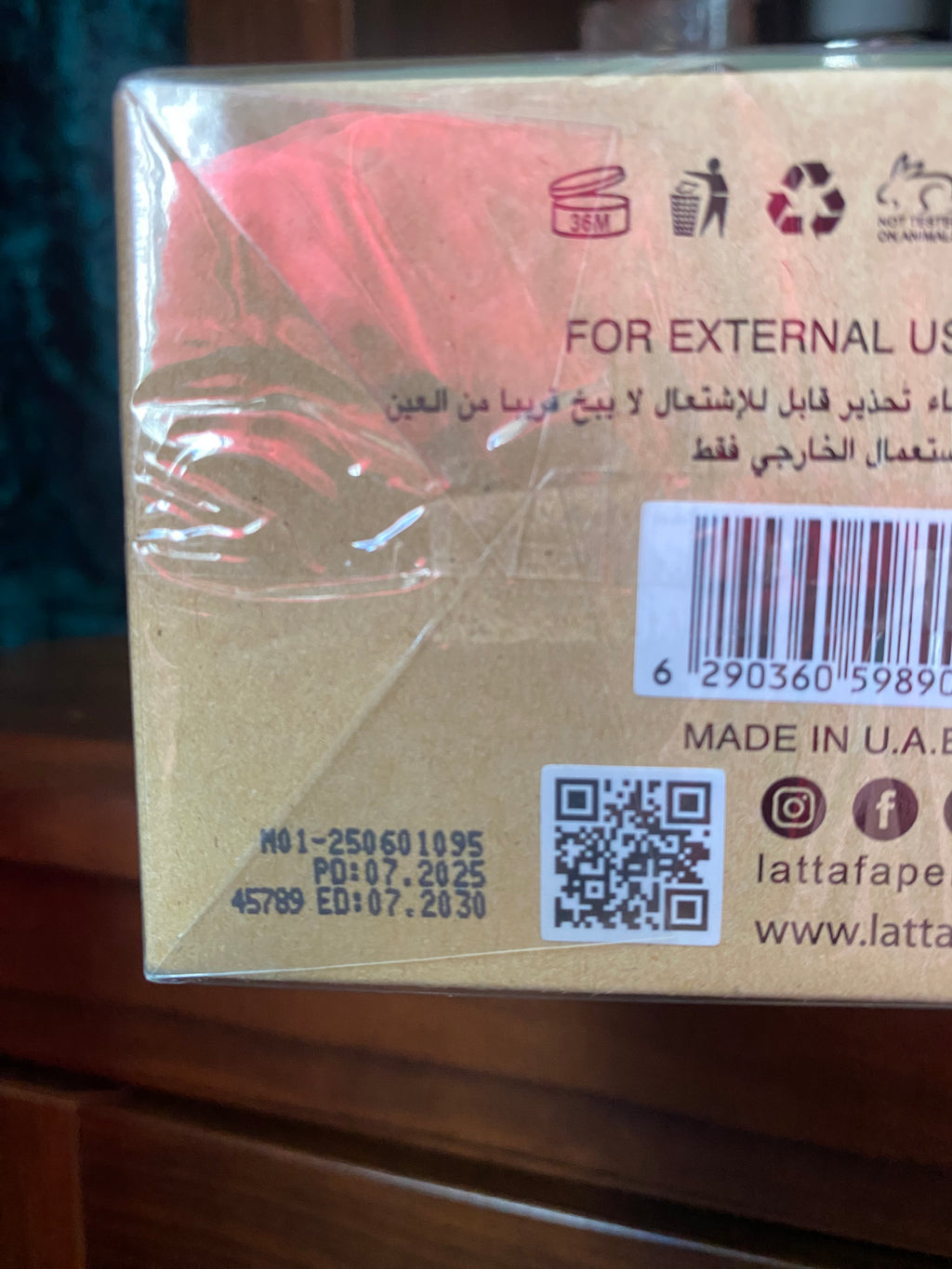 Lattafa Fire on Ice, 110ml