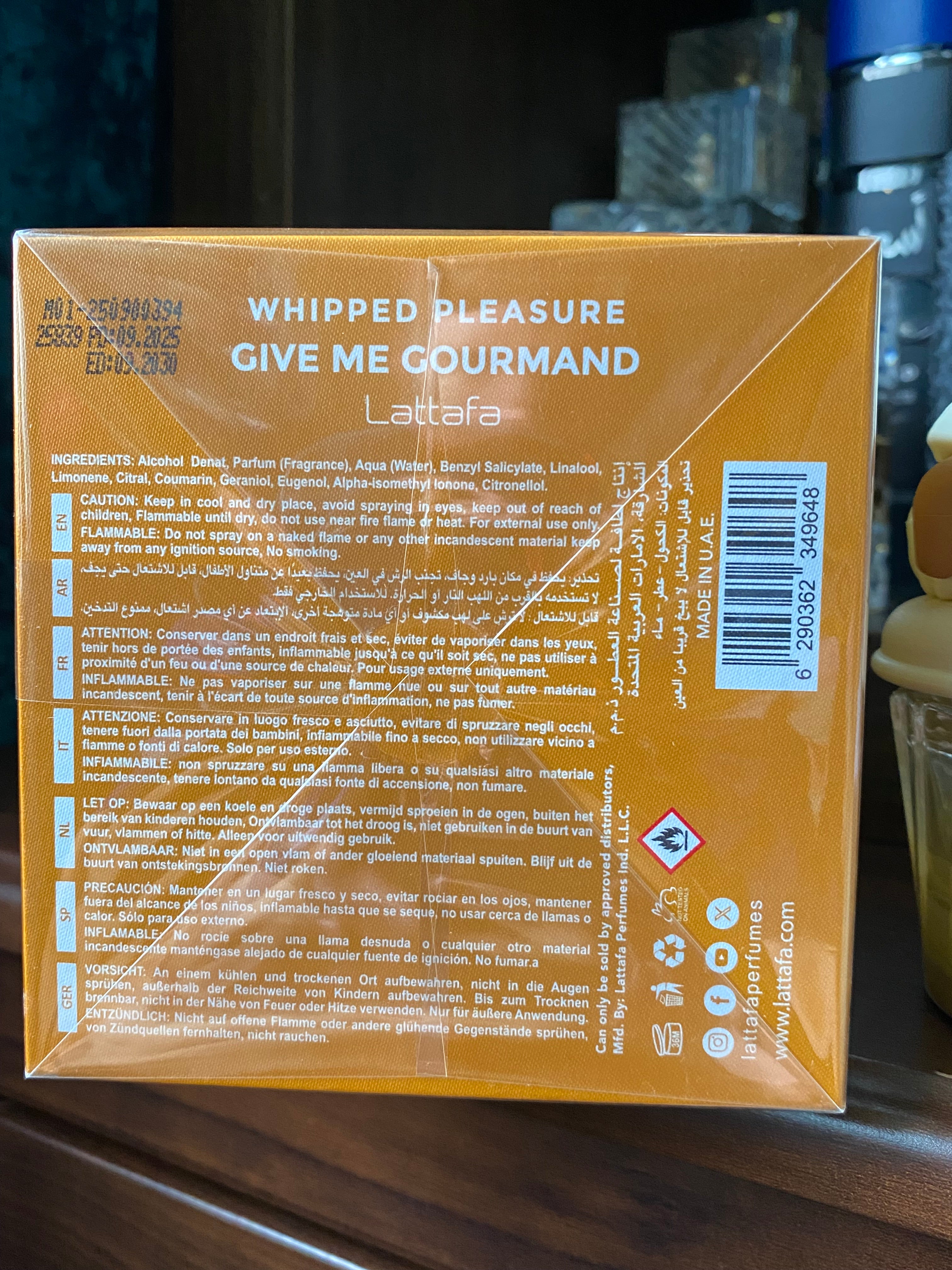 Lattafa Give Me Gourmand - Whipped Pleasure, 75ml