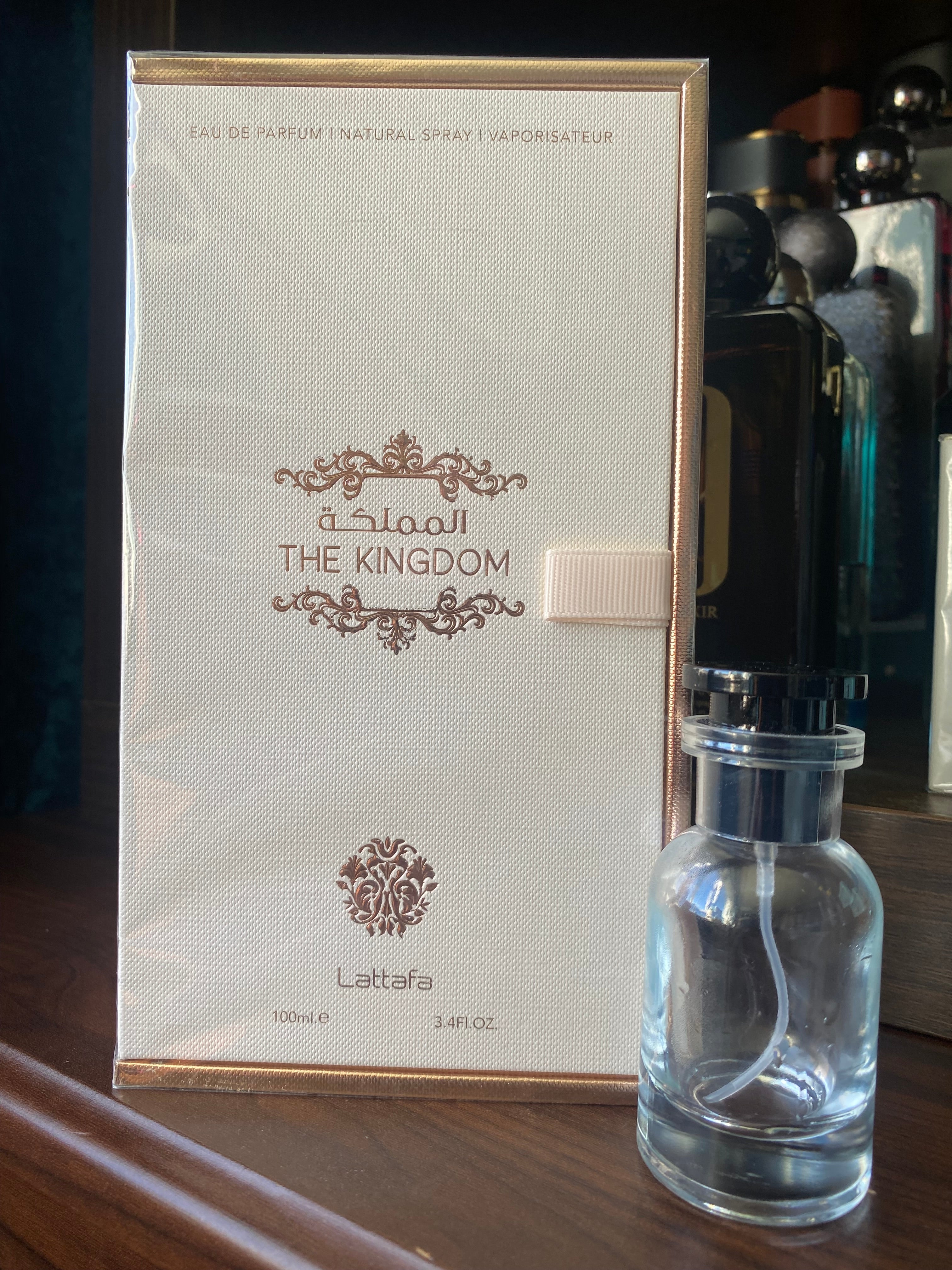 Lattafa The Kingdom (Women's), 30ml Decant
