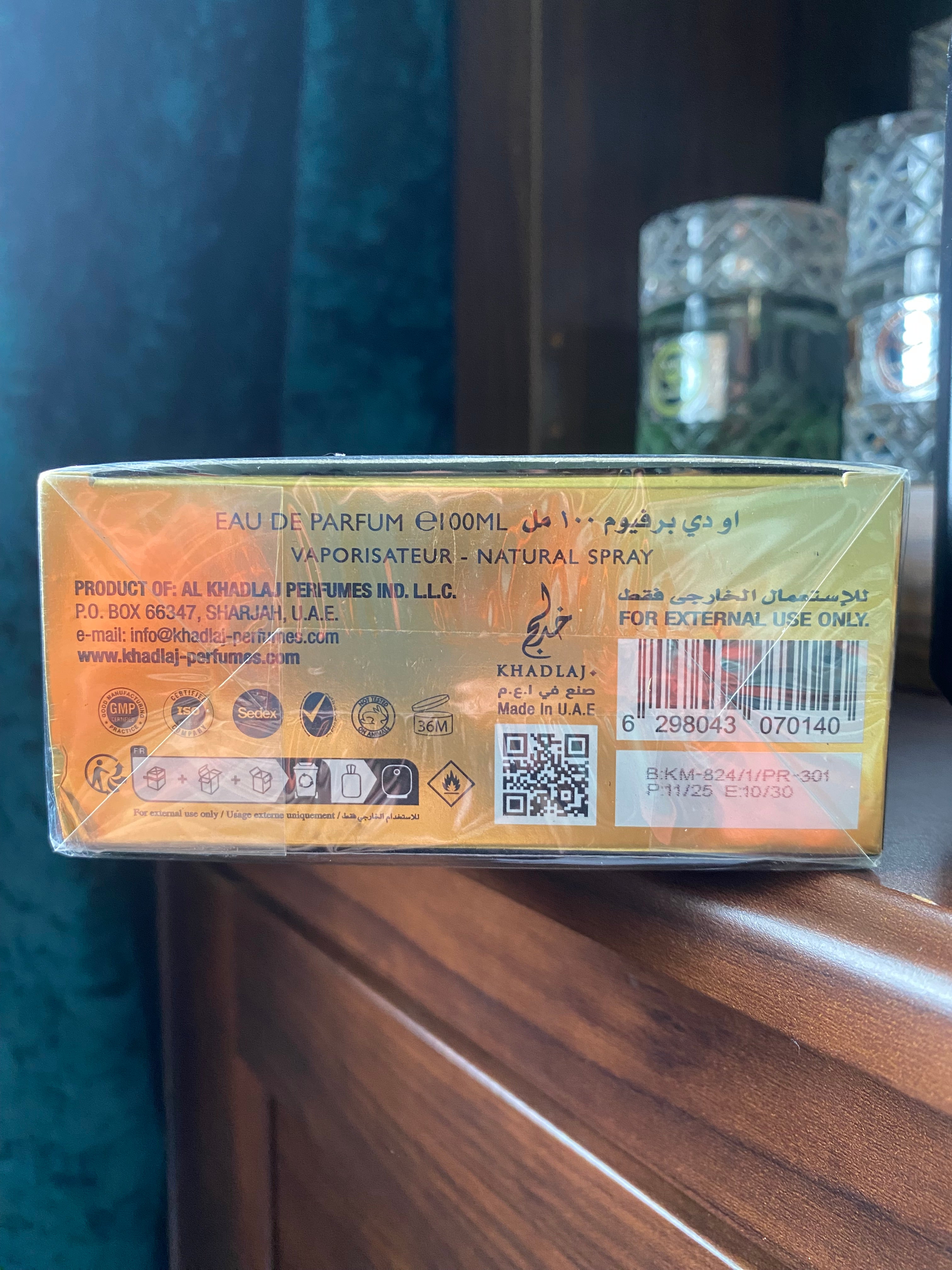 Khadlaj - Onyx Gold 100ml