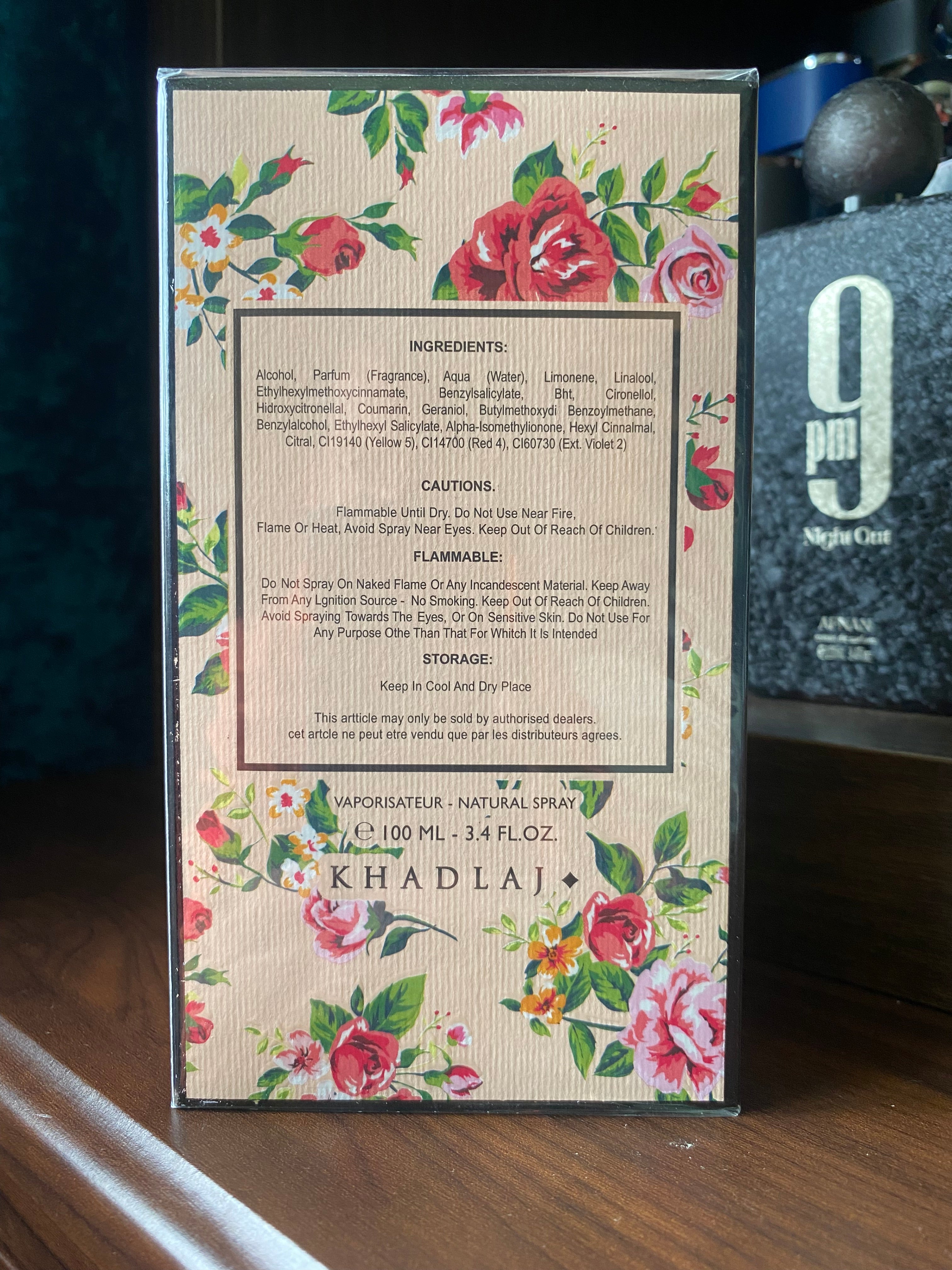 Khadlaj - Rose and Romance. 100ml