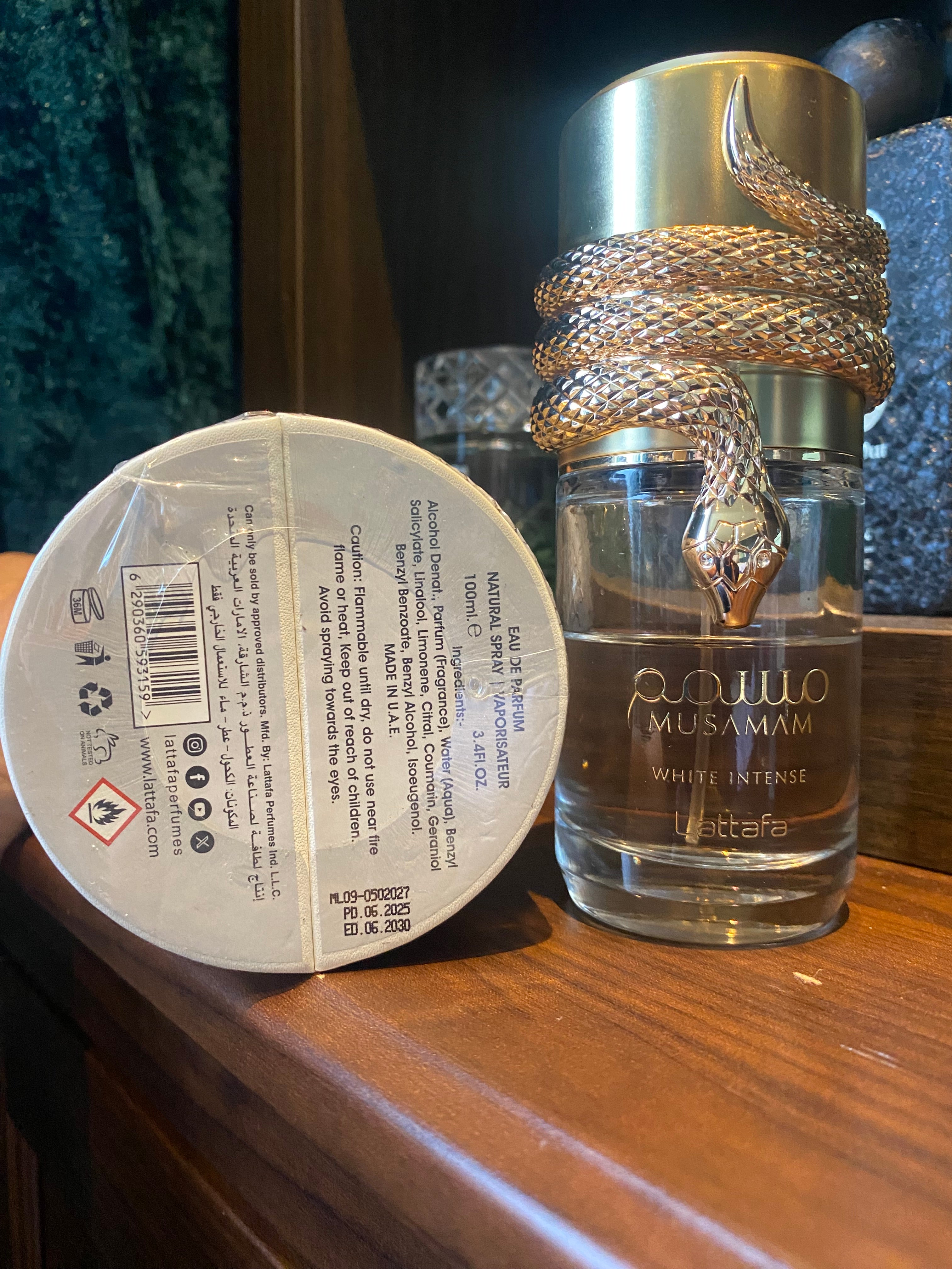 Lattafa Musamam White Intense. 100ml