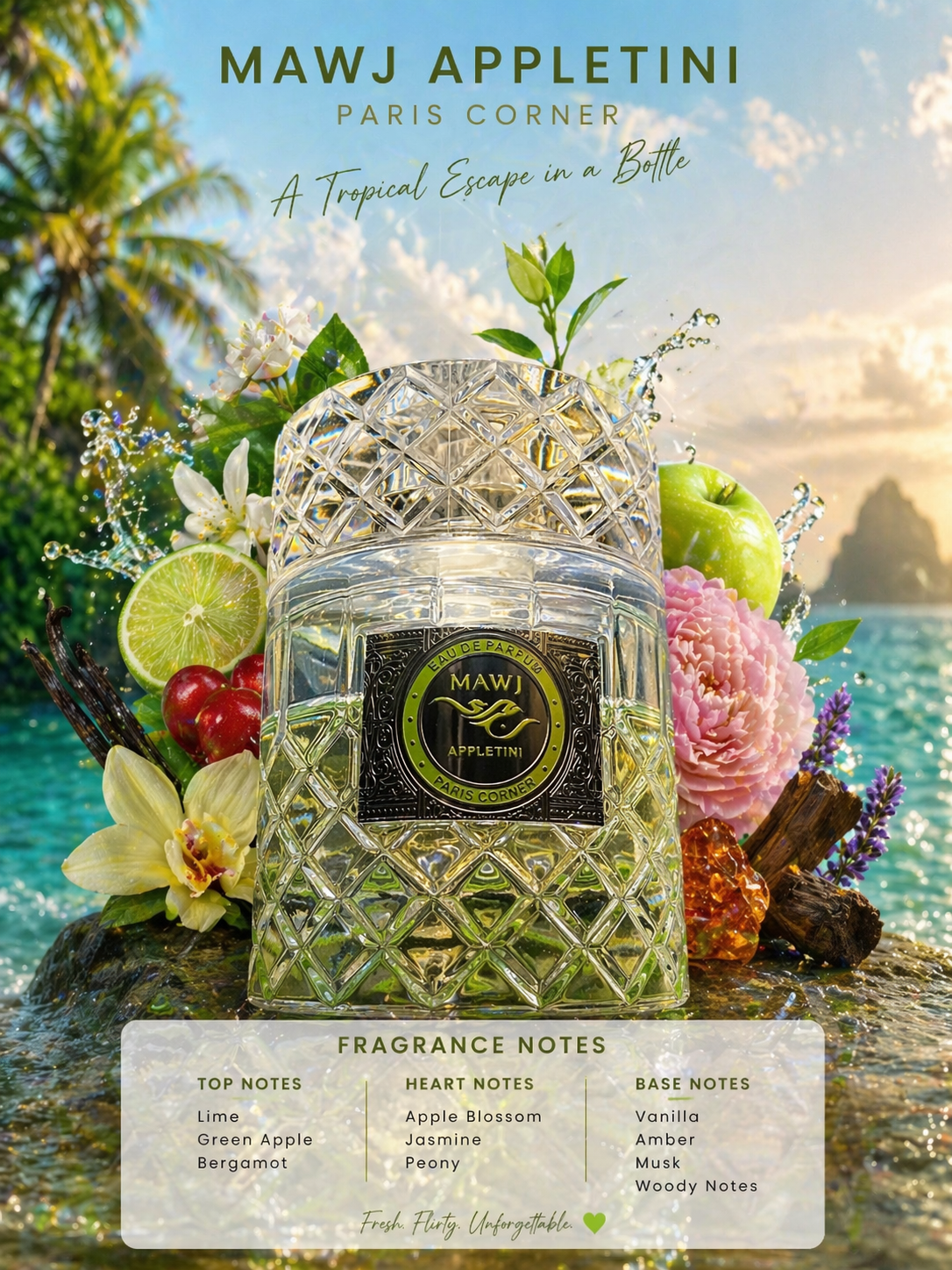 Paris Corner - Mawj Appletini 100ml