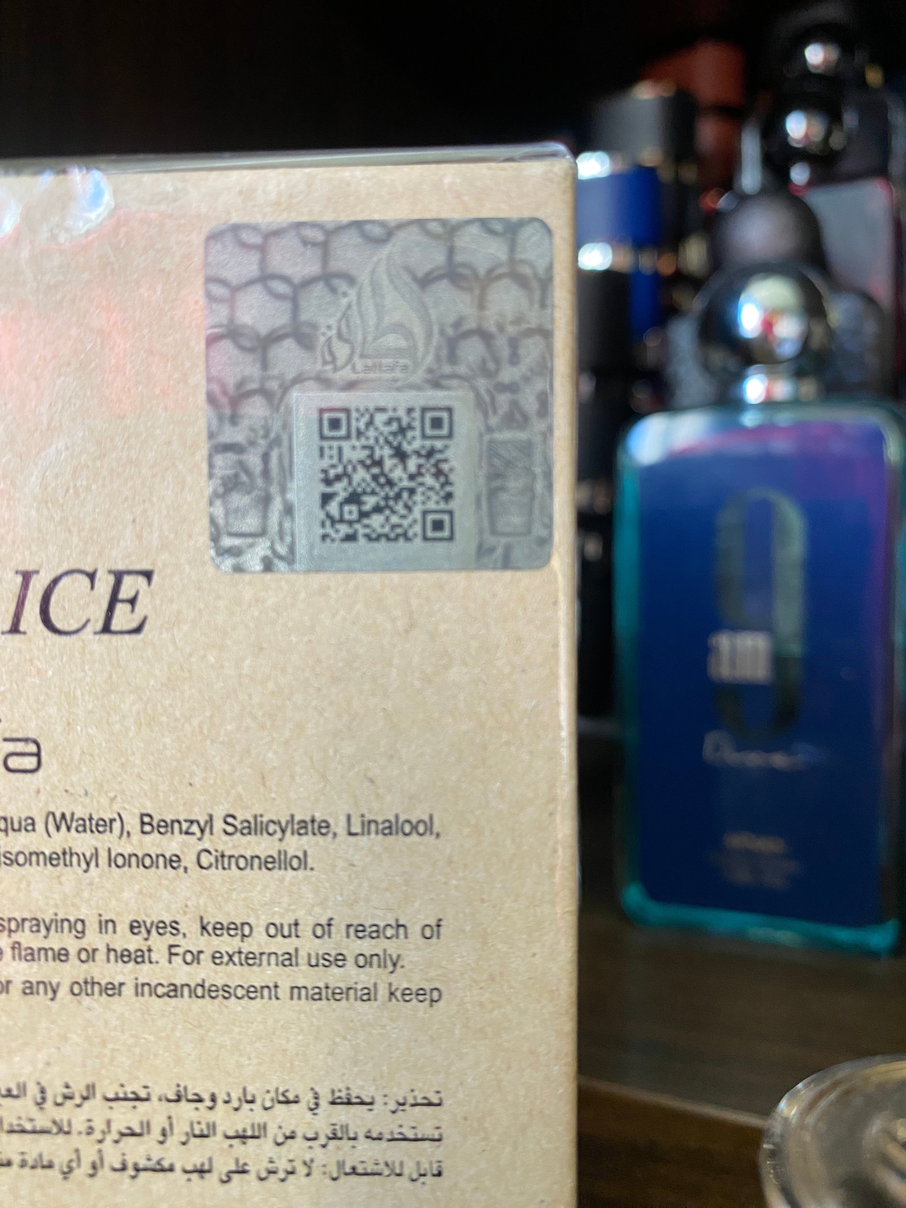 Lattafa Fire on Ice, 110ml