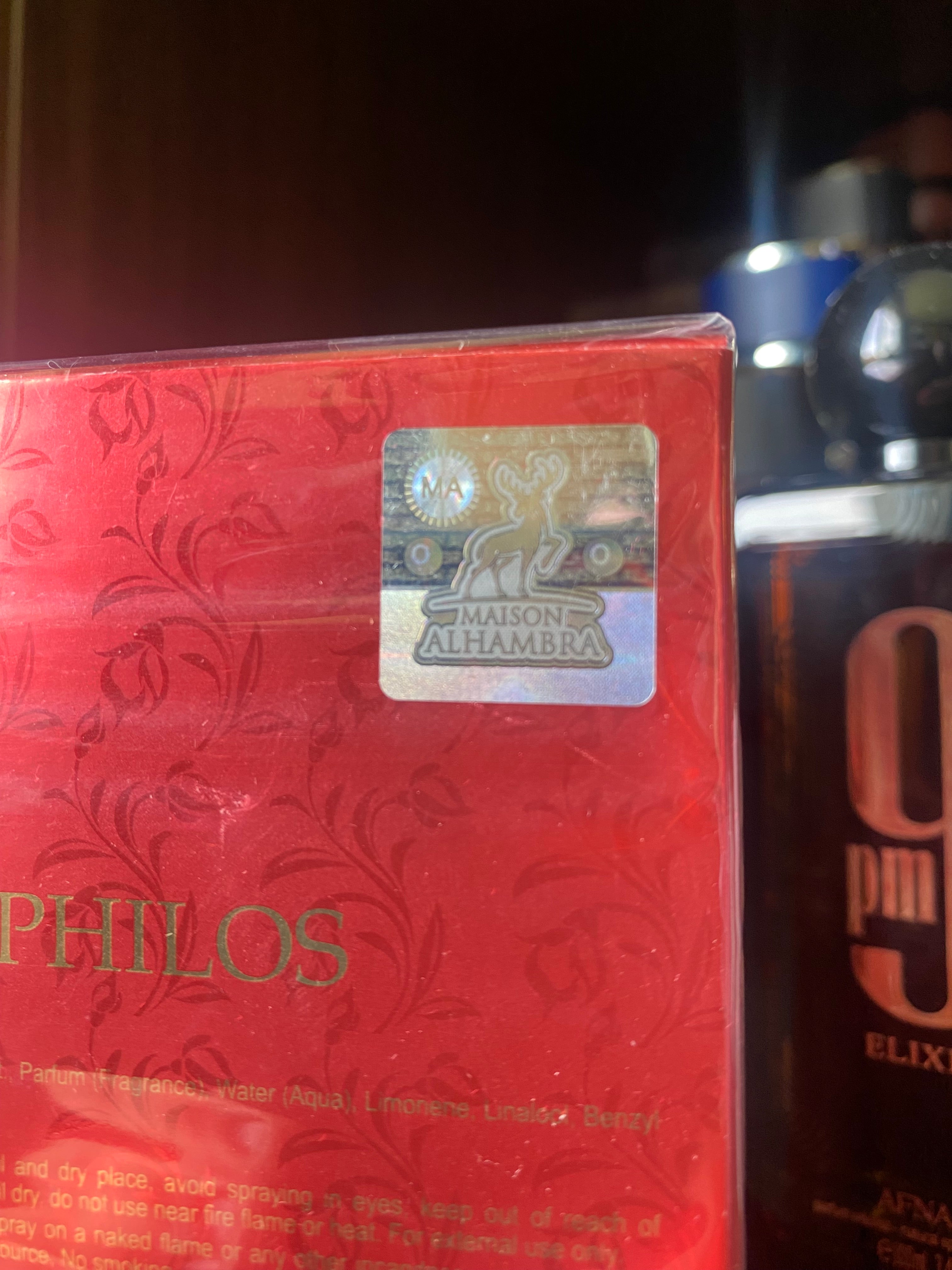 Maison Alhambra - Philos Rosso, 100ml