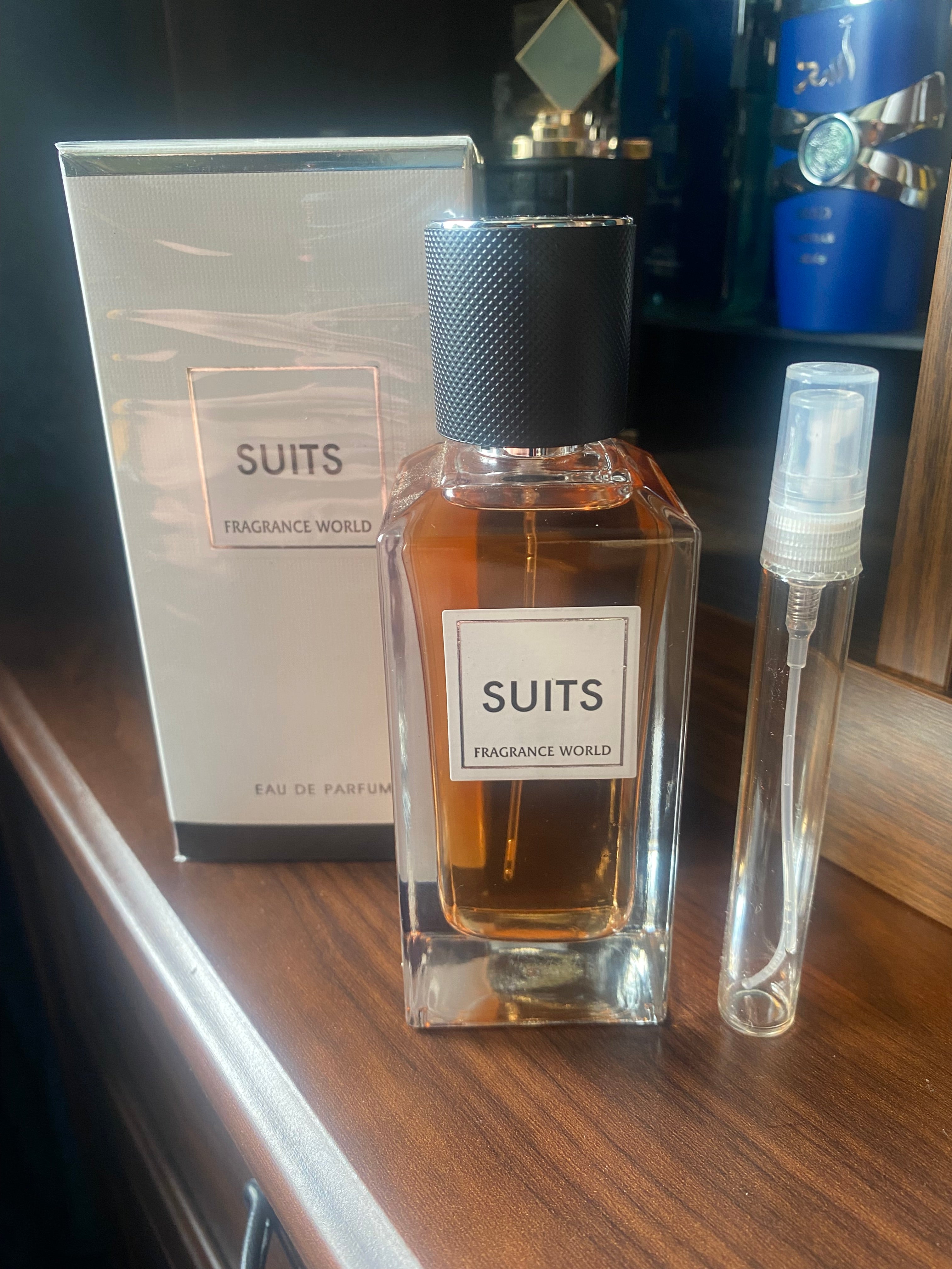 Fragrance World - Suits, 10ml Decant