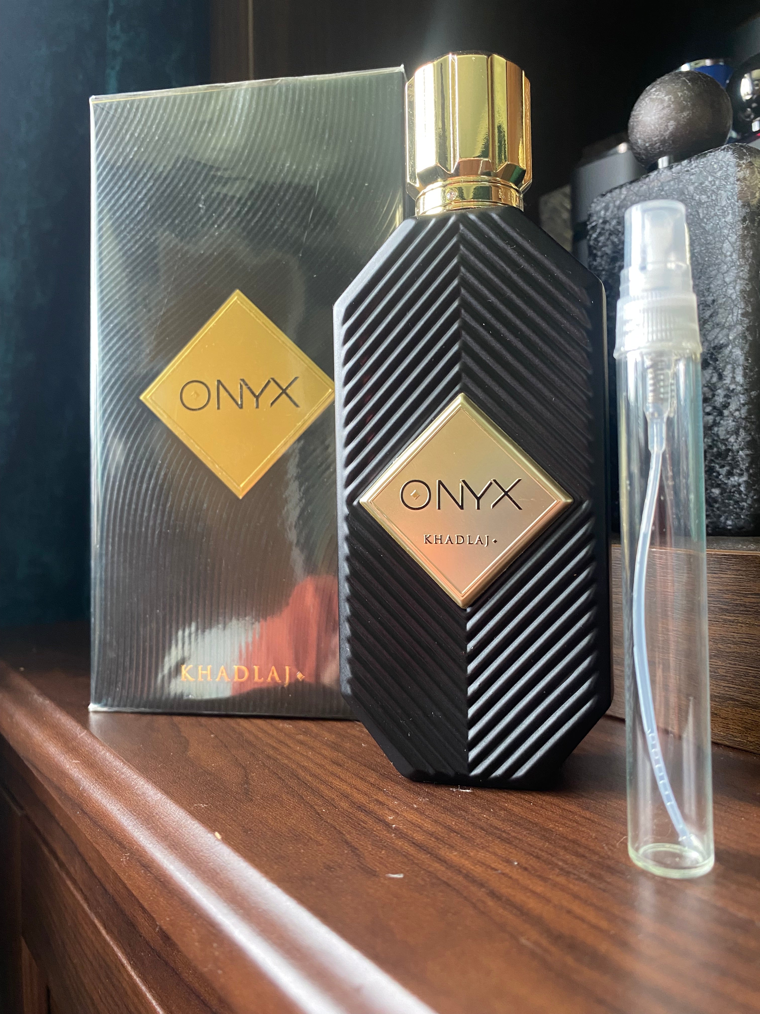 Khadlaj - Onyx Gold. 10ml Decant