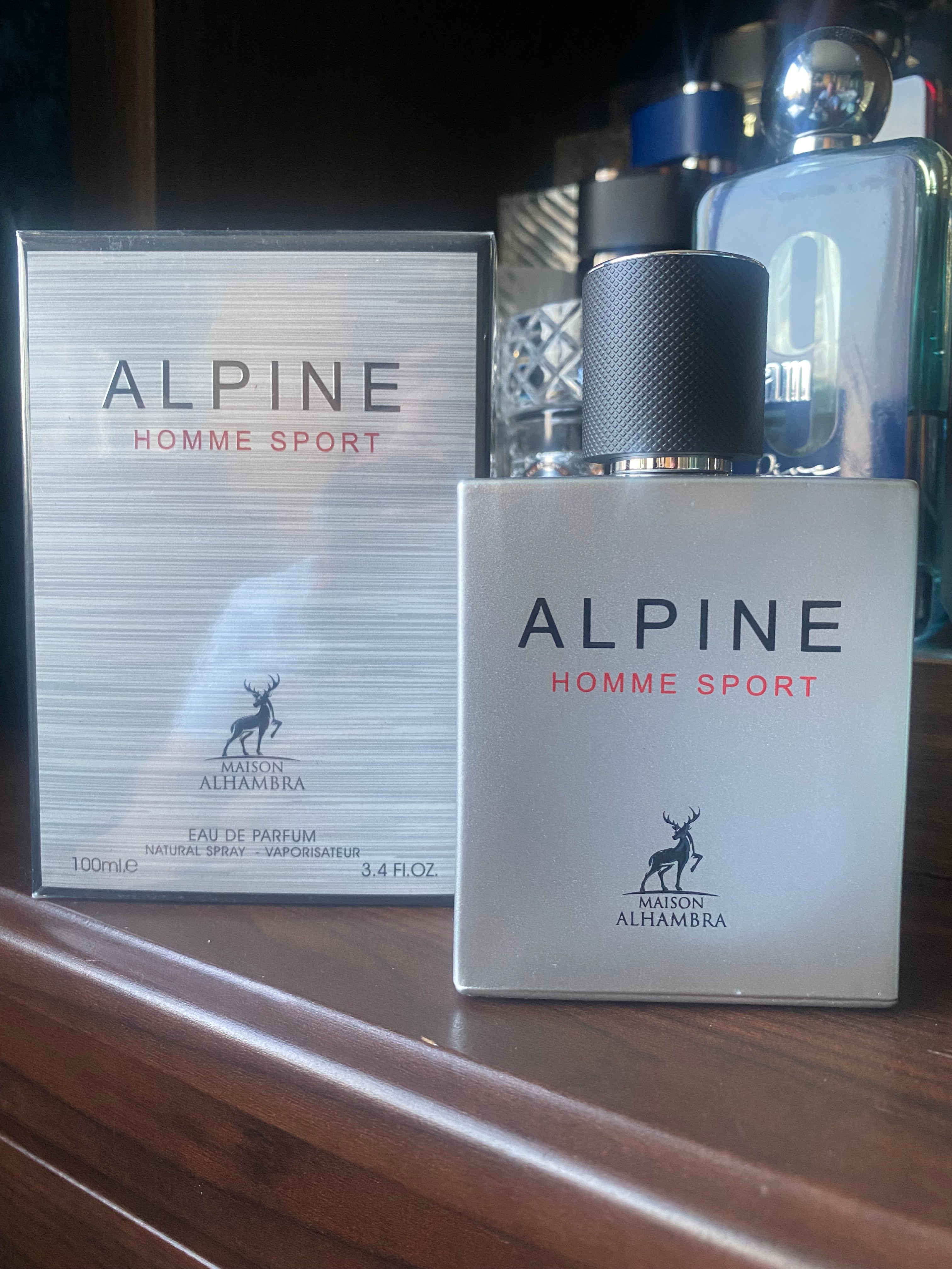 Maison Alhambra - Alpine Homme Sport. Eau de Parfum Men, 100ml