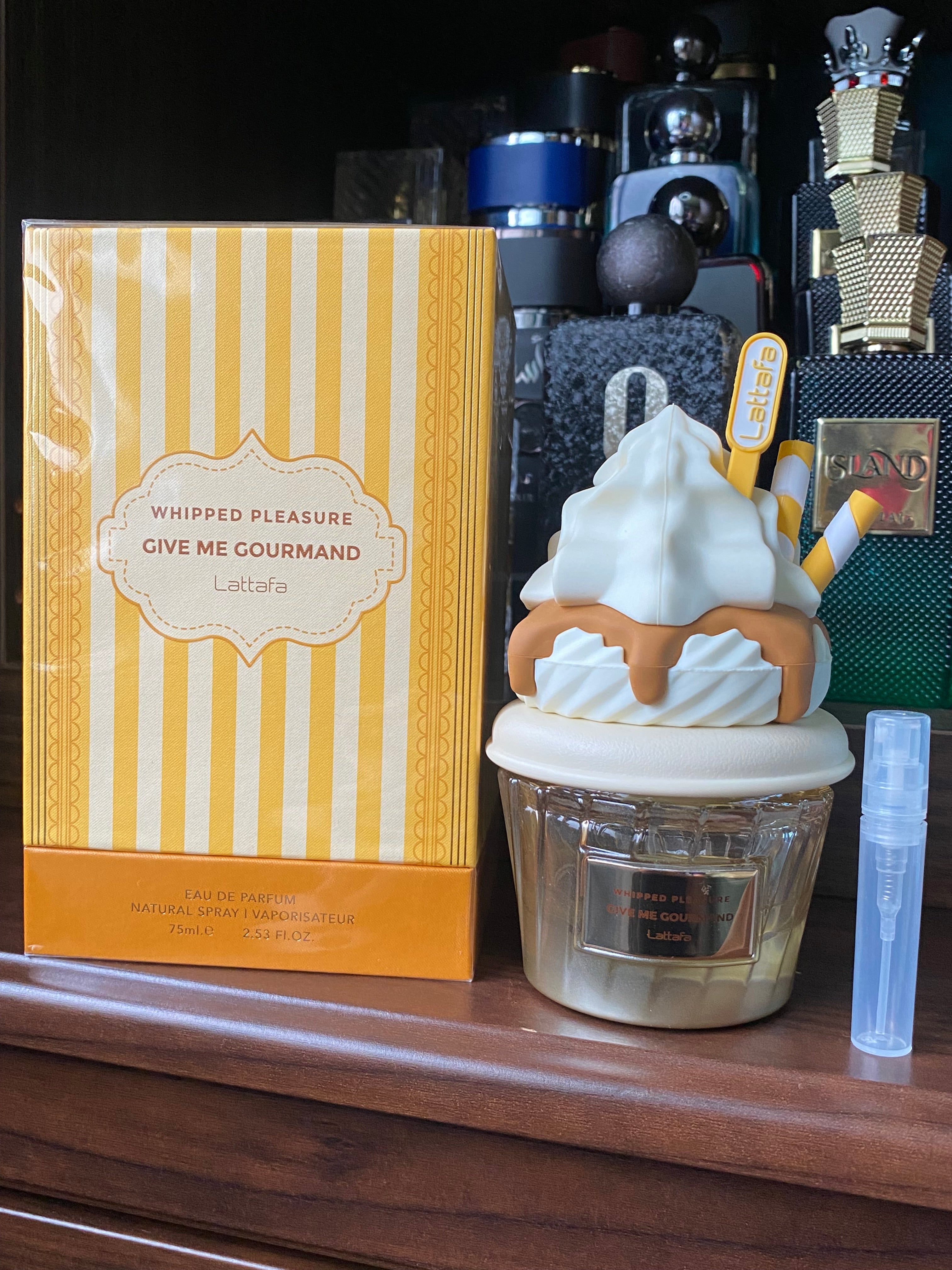 Lattafa Give Me Gourmand - Whipped Pleasure , 3ml Decant