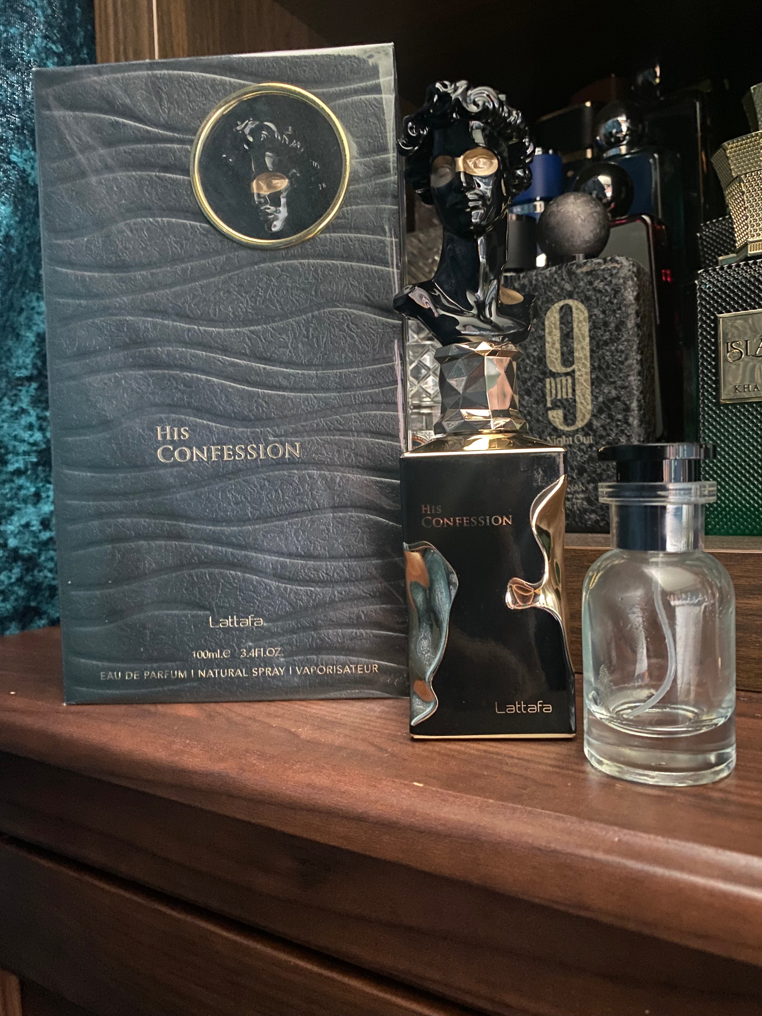 Lattafa His Confession. 30ml Decant