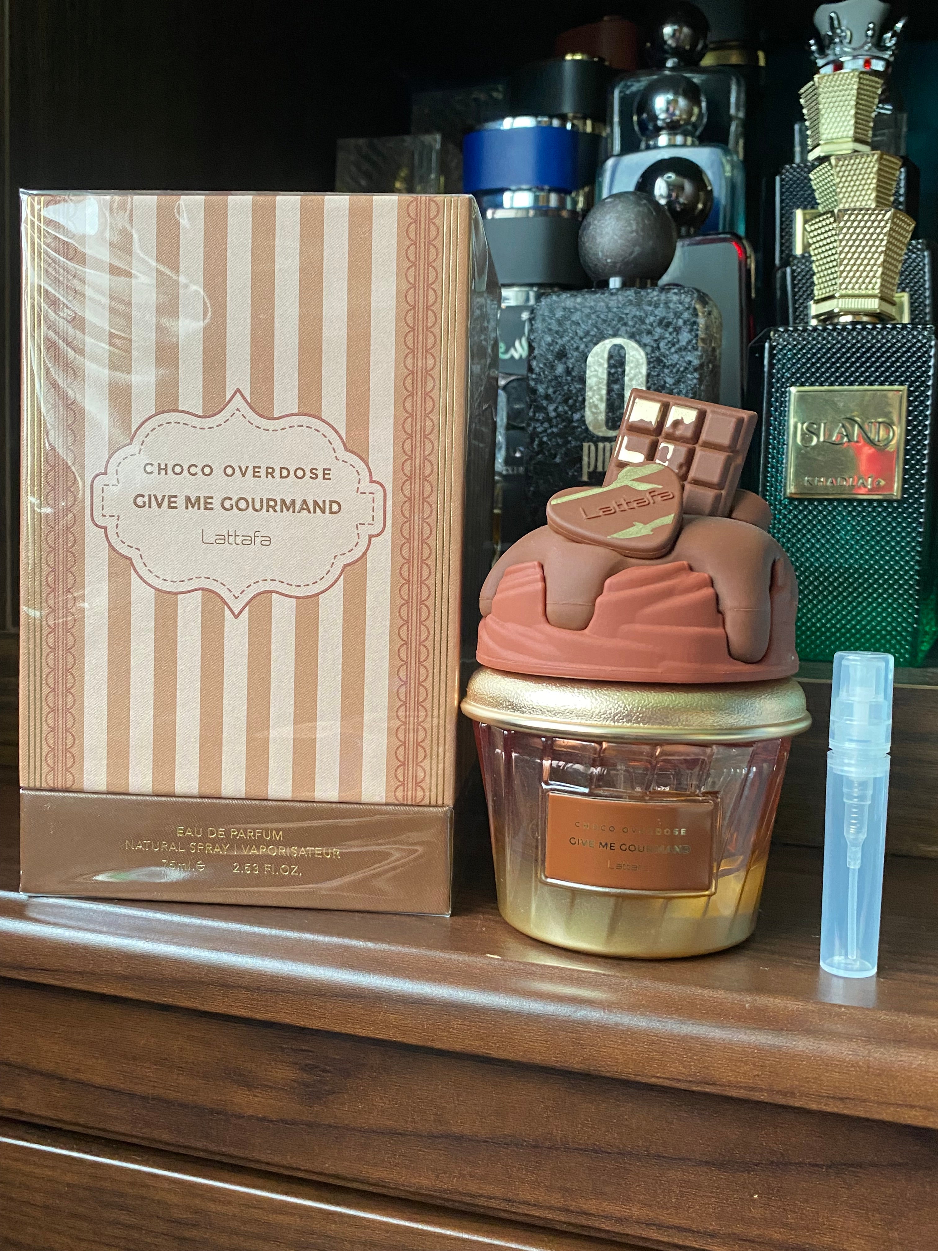 Lattafa Give Me Gourmand - Choco Overdose, 3ml Decant