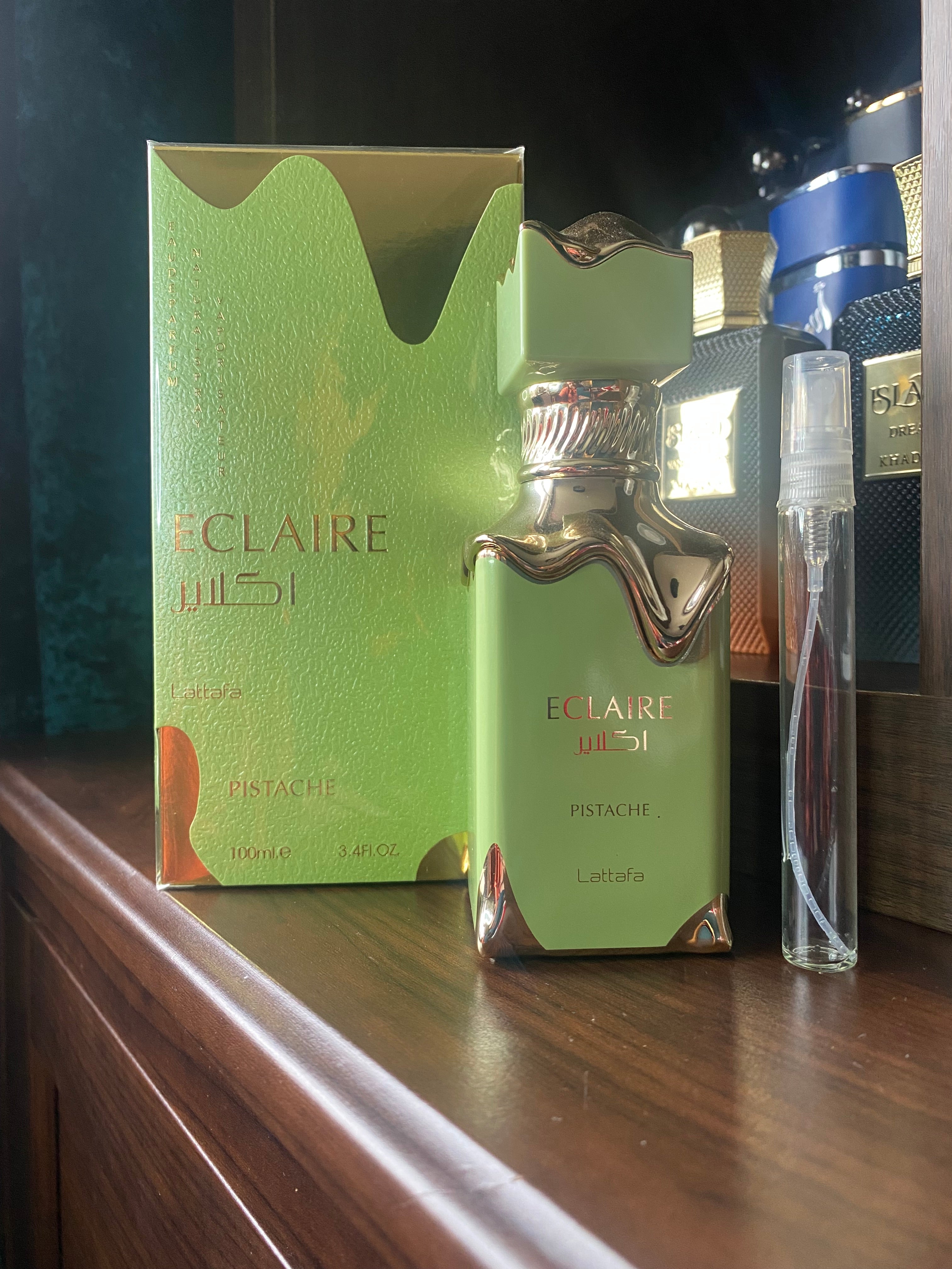 Lattafa Eclaire Pistache, 10ml Decant